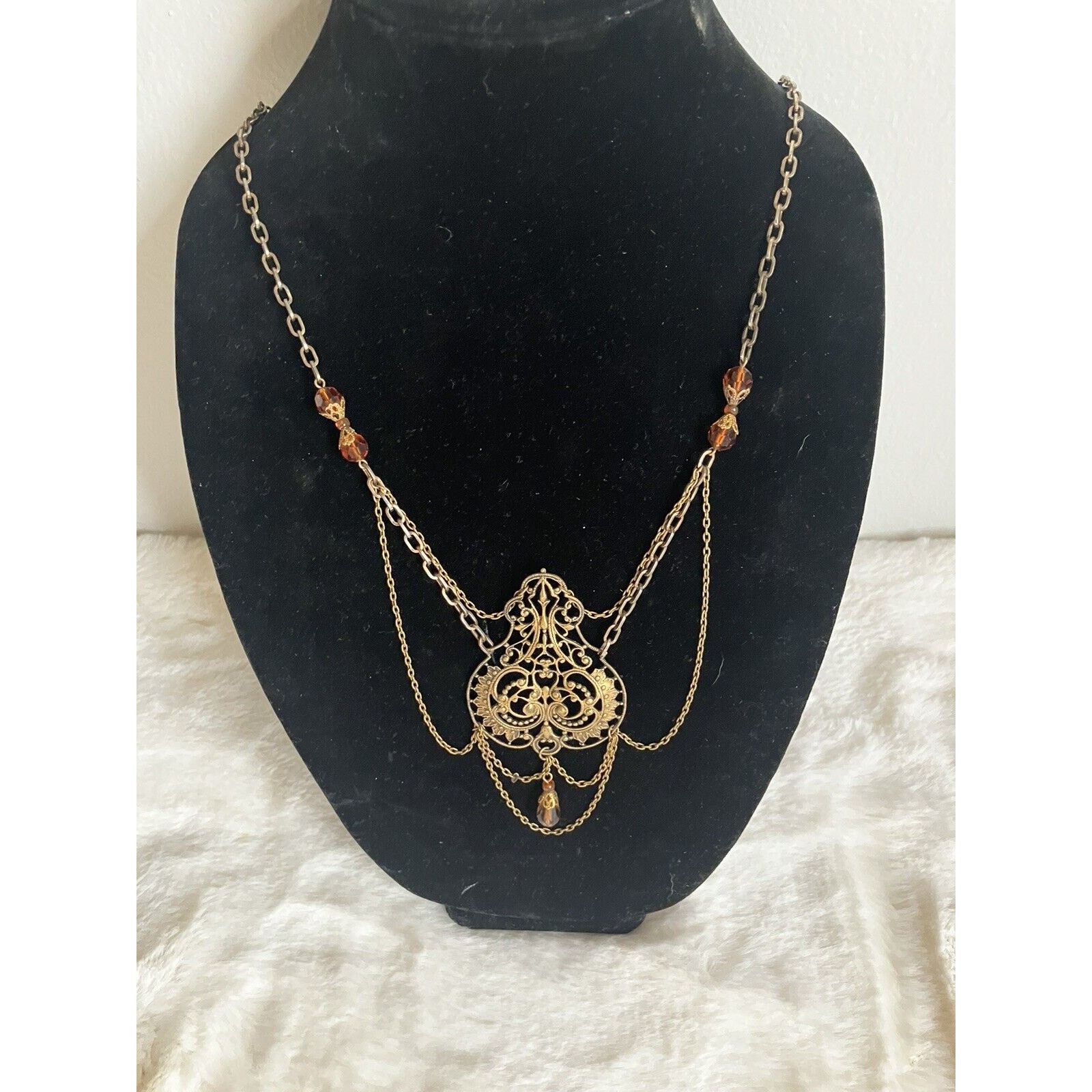 (di)vision vintage 1960's necklace with beads Size ONE SIZE - 1 Thumbnail