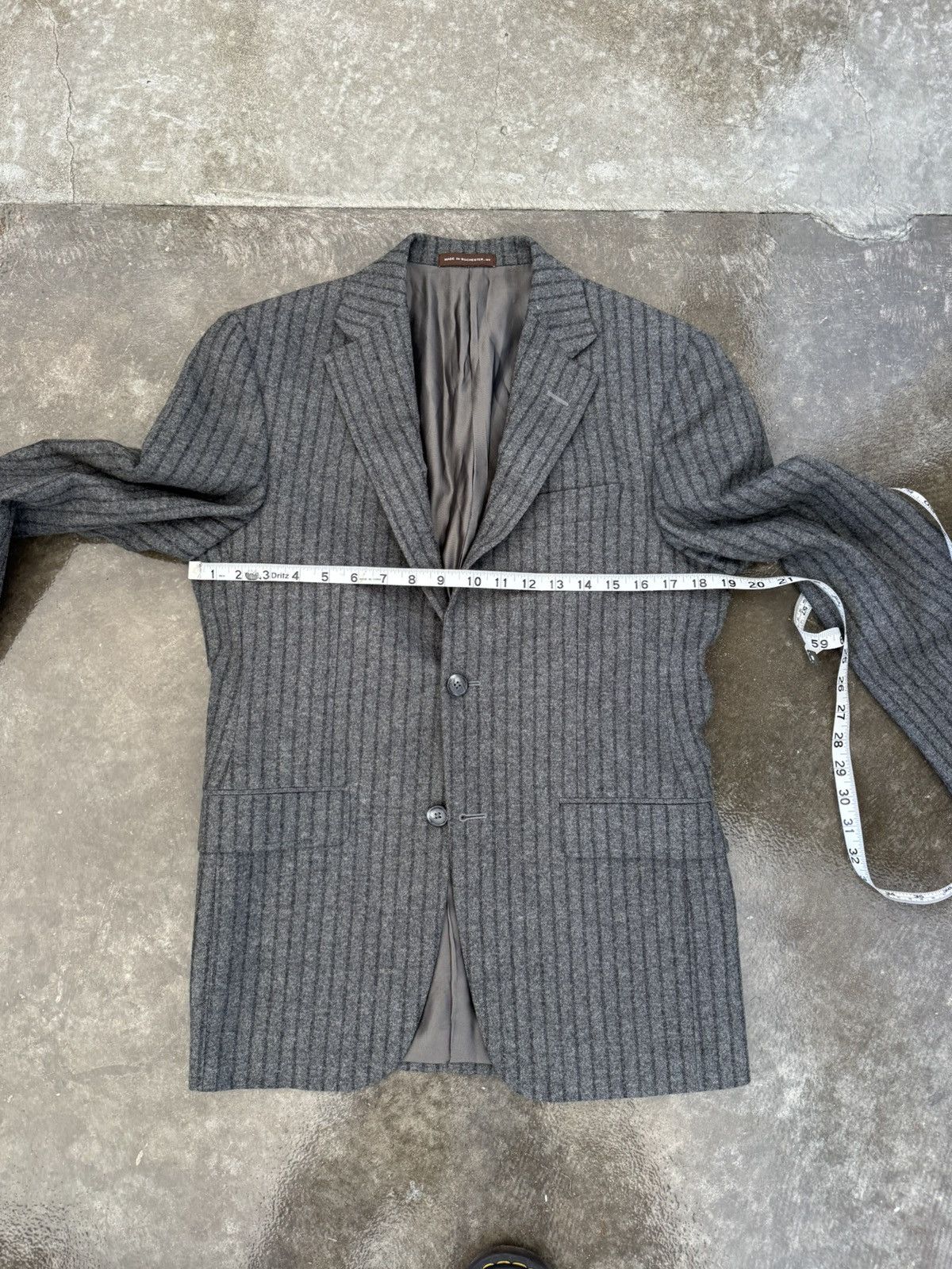 Hickey Freeman × Opening Ceremony Gorgeous hickey freeman x opening ceremony blazer Size 38R - 11 Thumbnail
