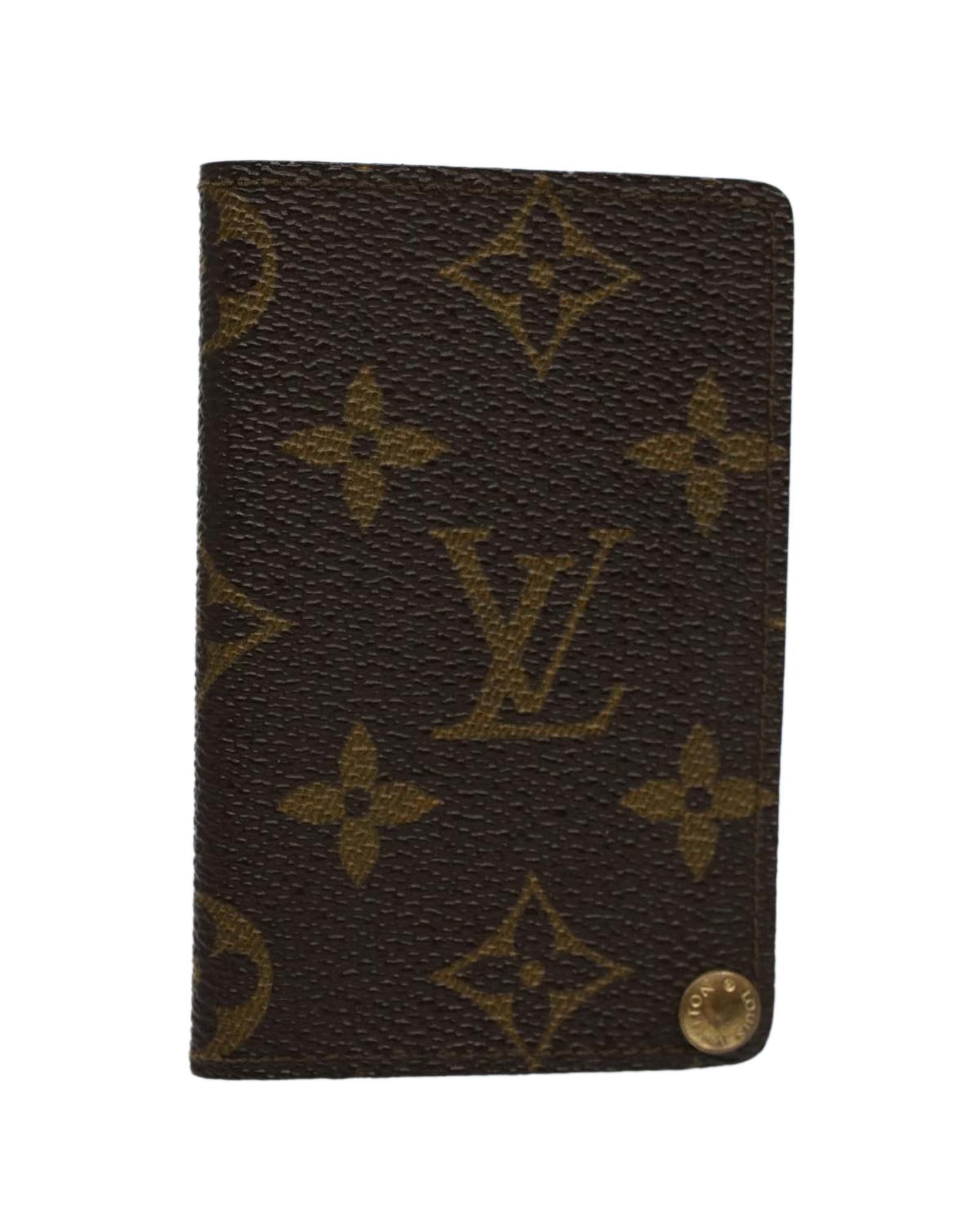 image of Louis Vuitton Monogram Card Case Pression Credit Holder, Women's