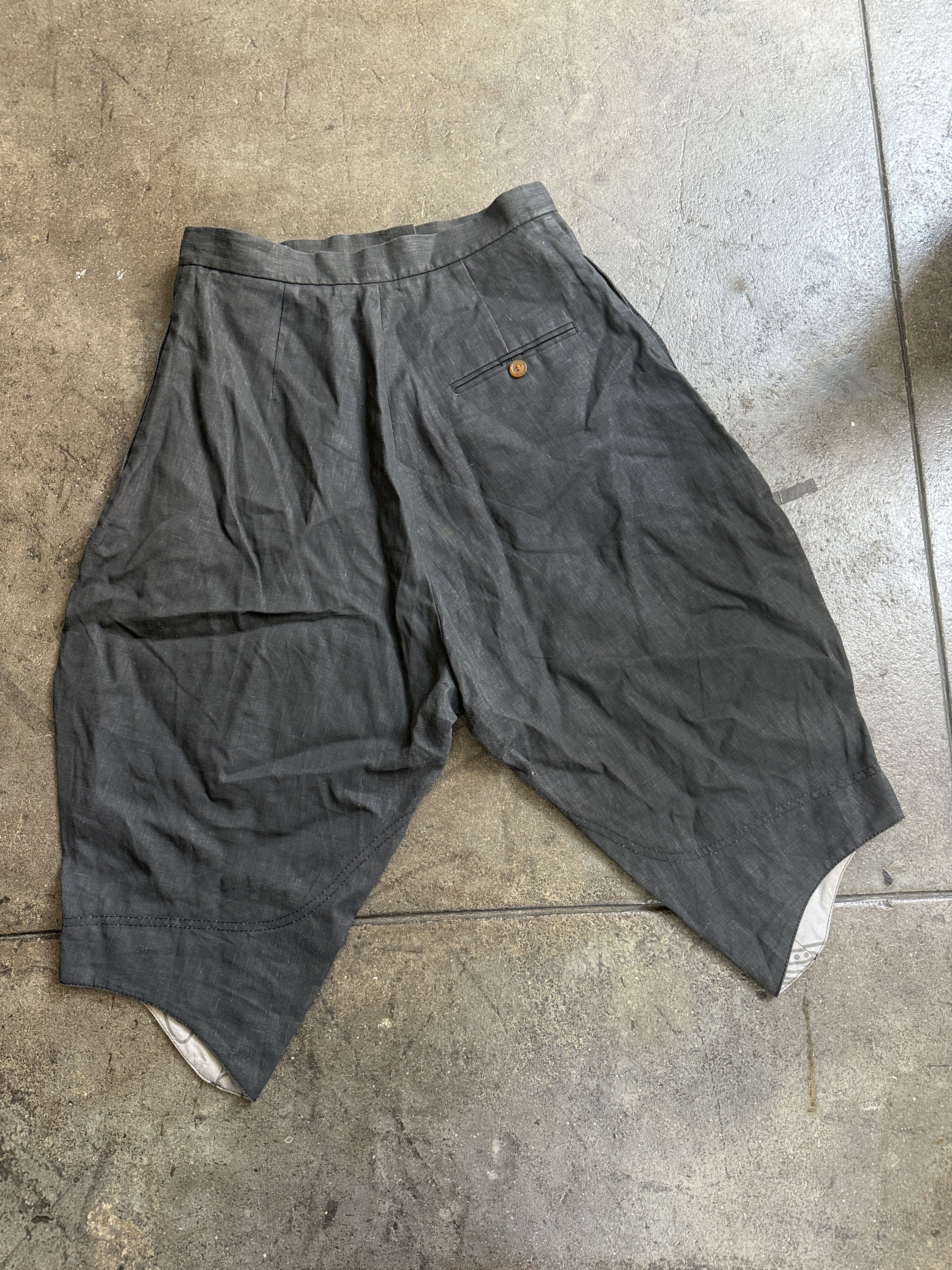 Vivienne Westwood Red Label 2016 Multi Option Linen Short Size 27" / US 4 / IT 40 - 6 Thumbnail