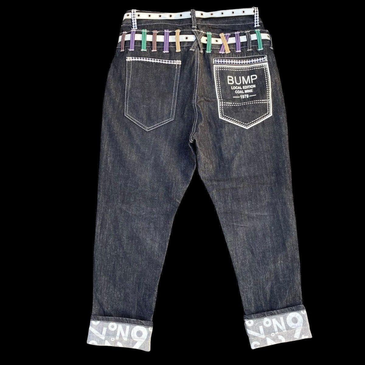 Hysteric Glamour × If Six Was Nine × Japanese Brand Rare Nylaus Double Waist With Belts Denim Jeans Size US 32 / EU 48 - 9 Thumbnail