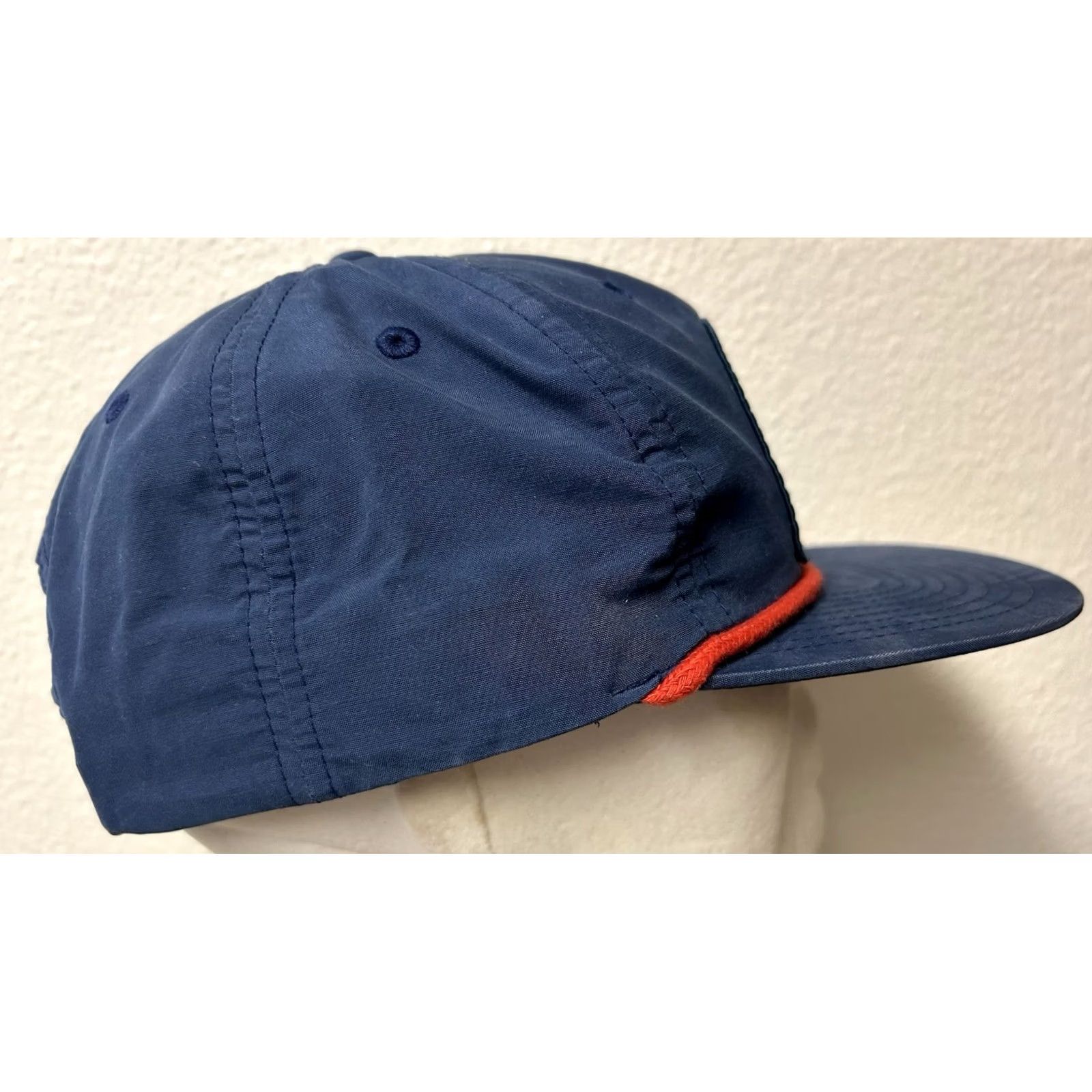 Commission VINTAGE Mission Ridge Ski & Board Wenatchee Washington Patch Rope Snapback Hat Size ONE SIZE - 3 Thumbnail