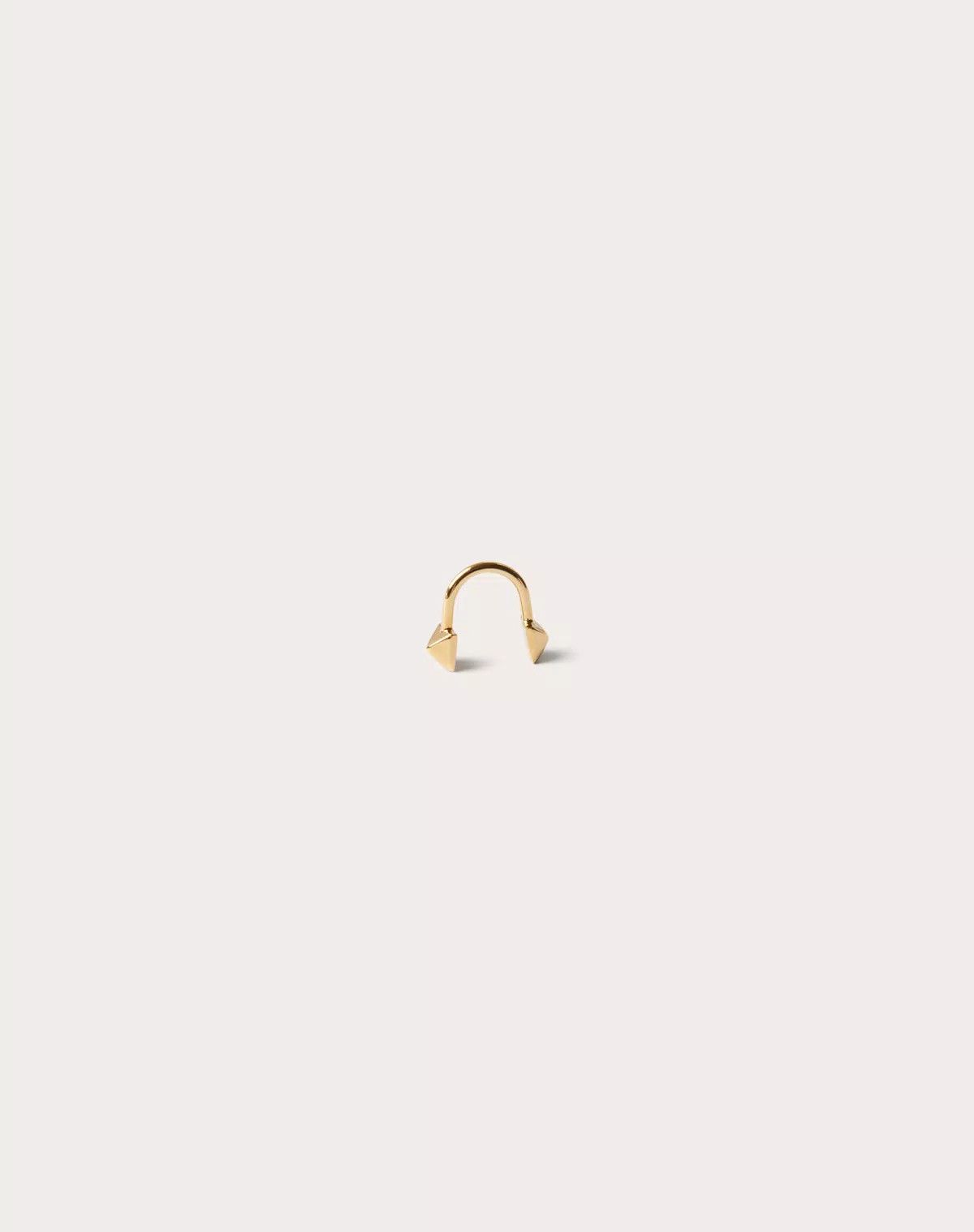 Valentino oc11z0725 Size:OS/Rockstud Metal Nose Ring in Golden Size ONE SIZE - 1 Thumbnail