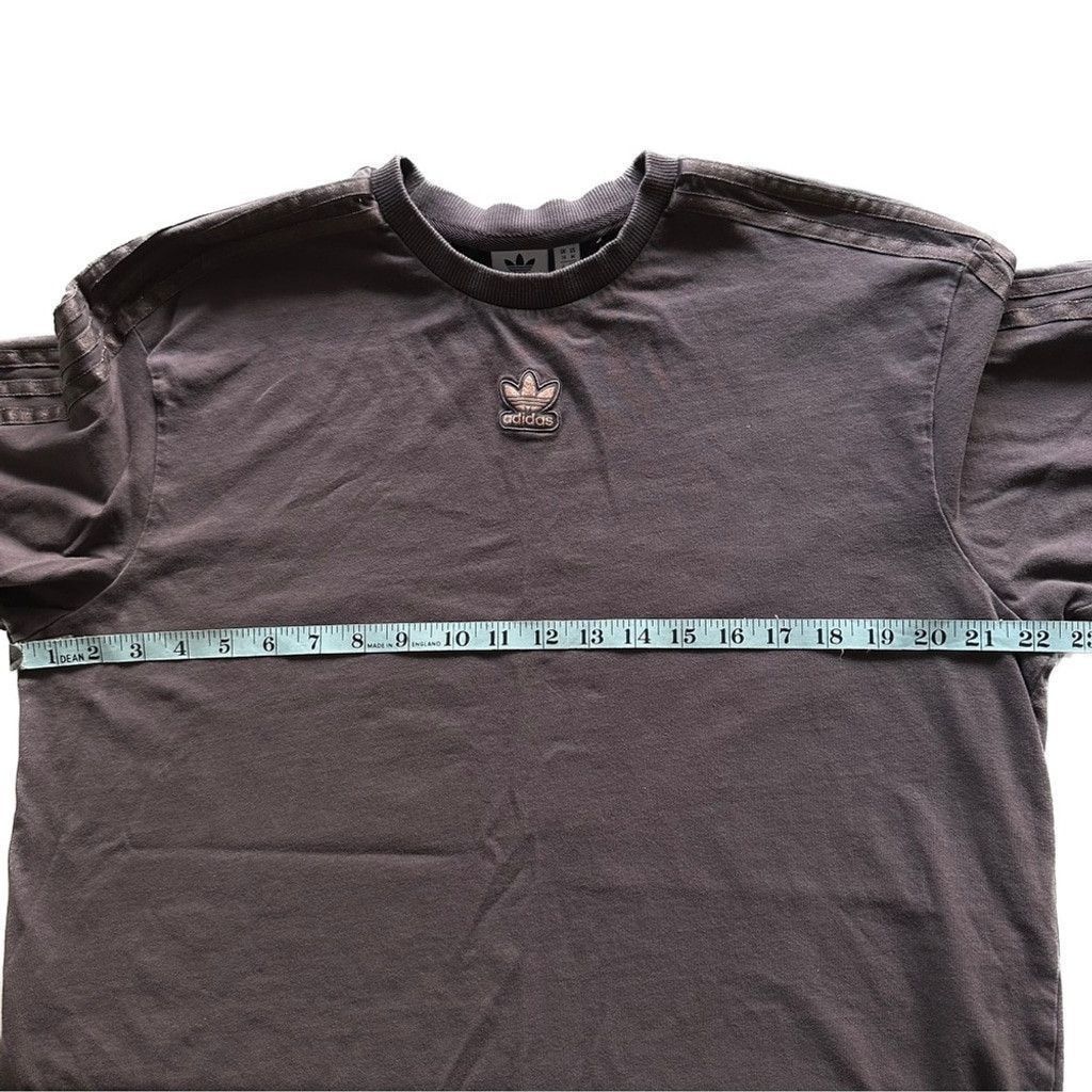 Adidas Adidas 3 Glitter Stripes Brown Boyfriend T-Shirt Size Medium Size M / US 6-8 / IT 42-44 - 8 Thumbnail