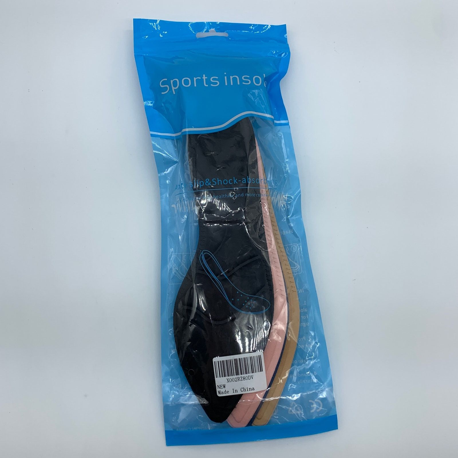 Other Sports Insole Anti Slip & Shock Absorbing Pack of 3 Size US 8 / IT 38 - 7 Thumbnail
