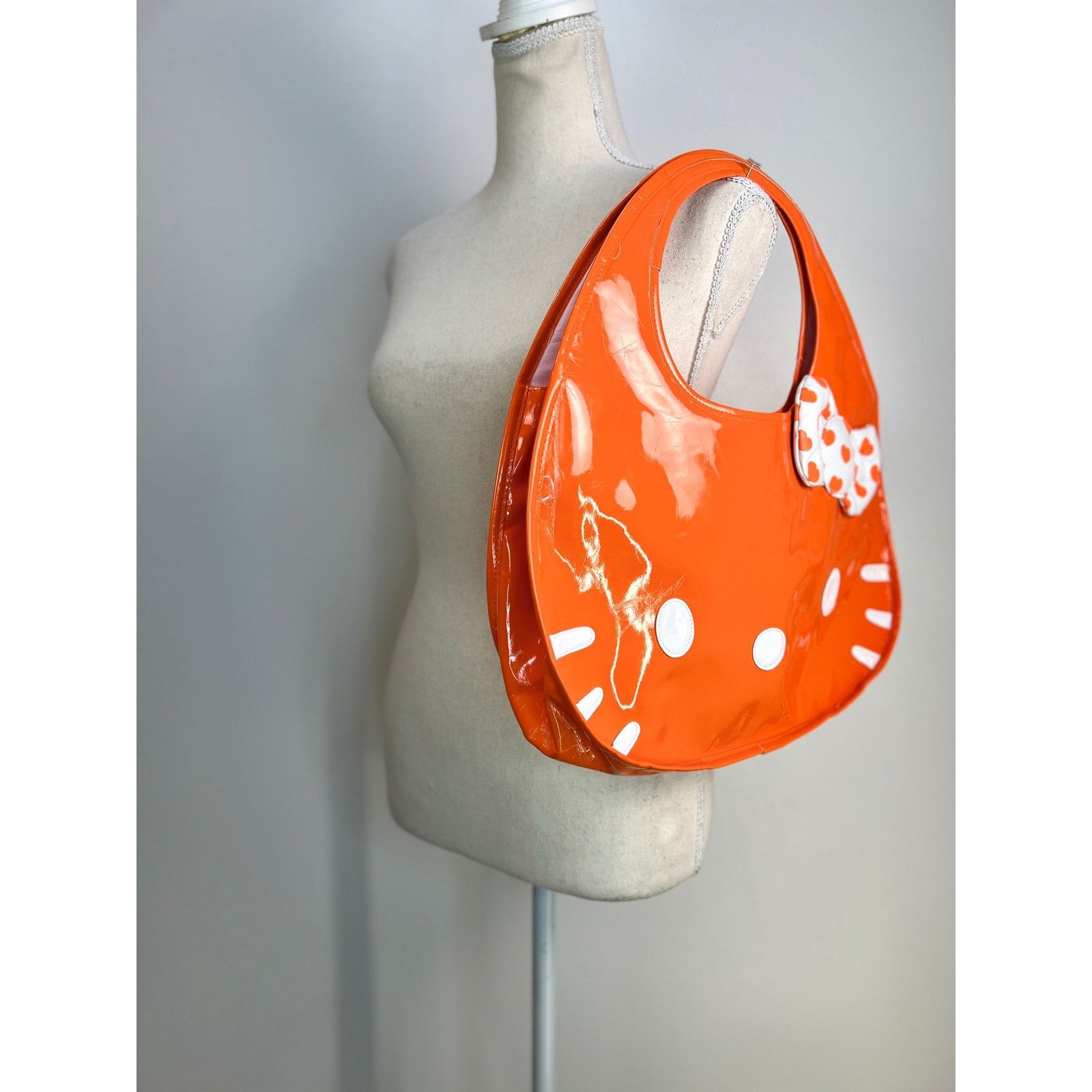 Other Hello Kitty Handbag Orange Purse Sanrio Bag Size ONE SIZE - 2 Thumbnail