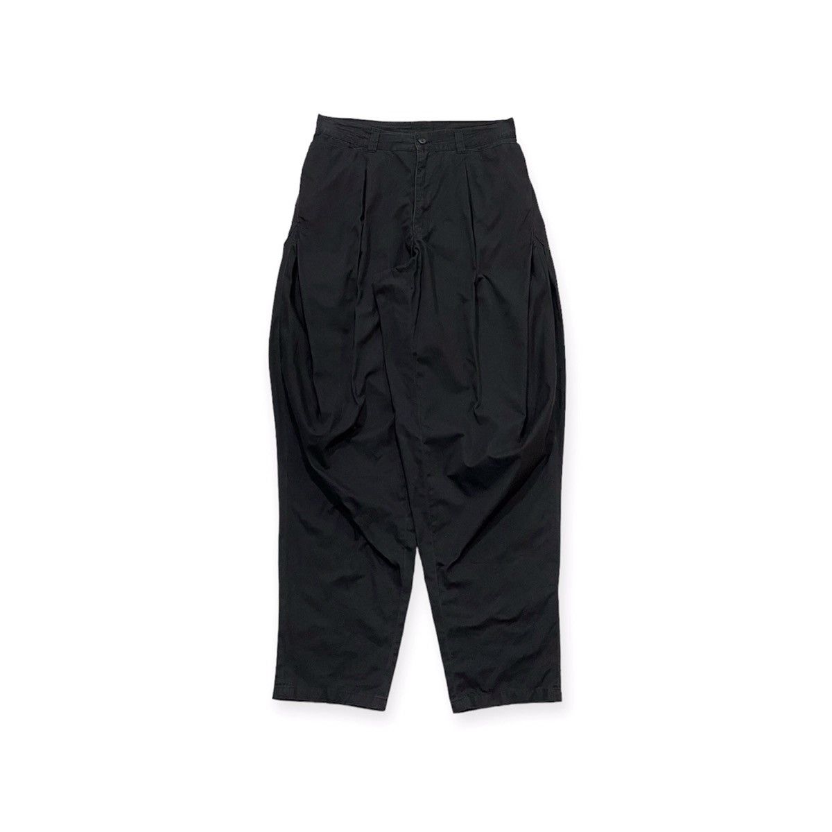 image of Comme Des Garcons x Comme Des Garcons Homme Ss05 Tibi Side Tucked Pants in Black, Men's (Size 30)