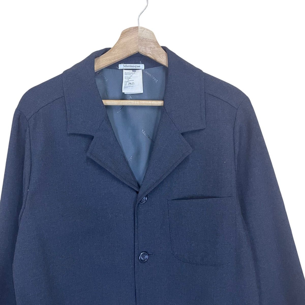 Japanese Brand Matinique Made In Portugal Coat Blazer Size US L / EU 52-54 / 3 - 3 Thumbnail