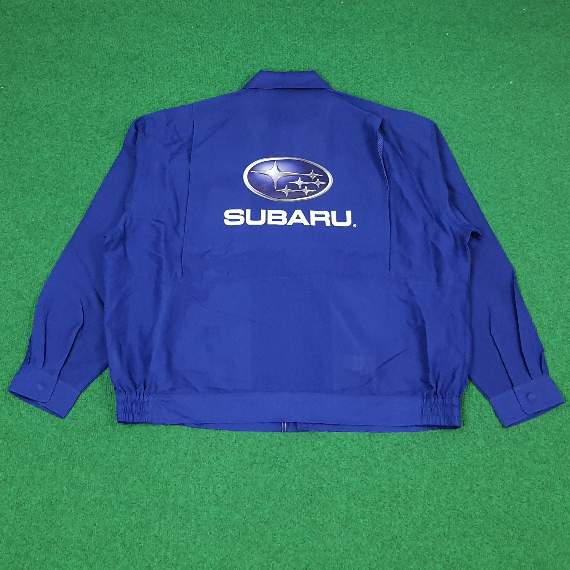 Japanese Brand × Vintage Vintage SUBARU Japan Racing Motorsports Jacket C220N9 Size US XXL / EU 58 / 5 - 1 Thumbnail