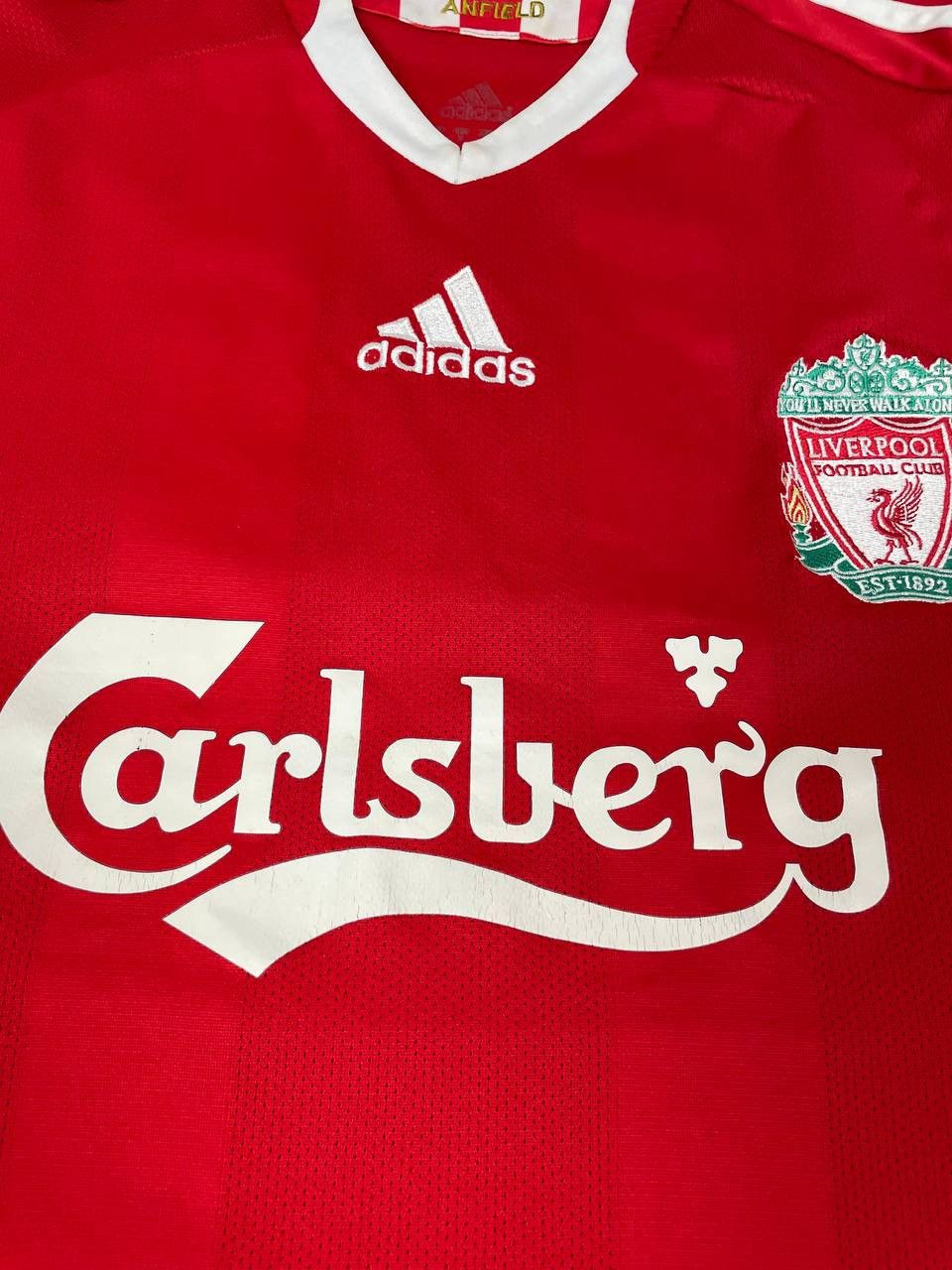 Adidas Adidas Liverpool 2008 2010 Home Shirt Soccer Jerseys Size US M / EU 48-50 / 2 - 8 Thumbnail