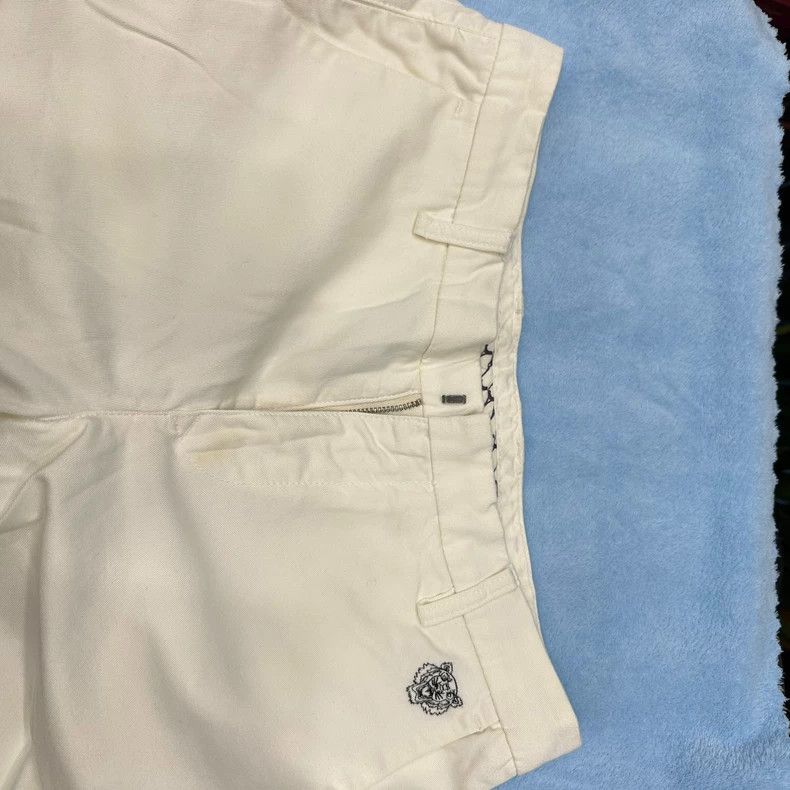 Kenzo KENZO Beige Shorts, Embroidered Tiger Head Size US 30 / EU 46 - 4 Thumbnail
