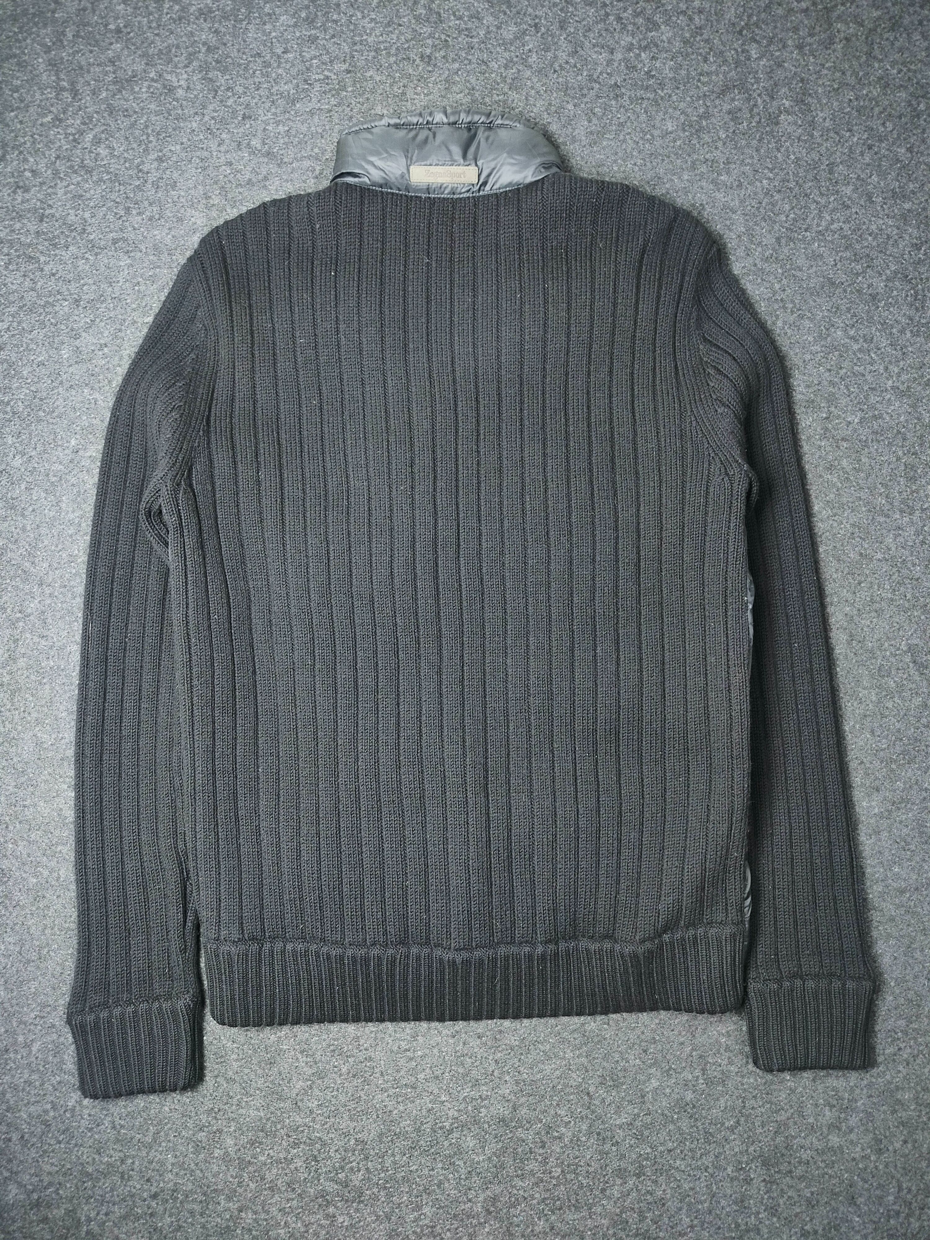 Ermenegildo Zegna Zegna Sport Lana Wool Knit Goose Down Padded Jacket Size US XL / EU 56 / 4 - 2 Thumbnail