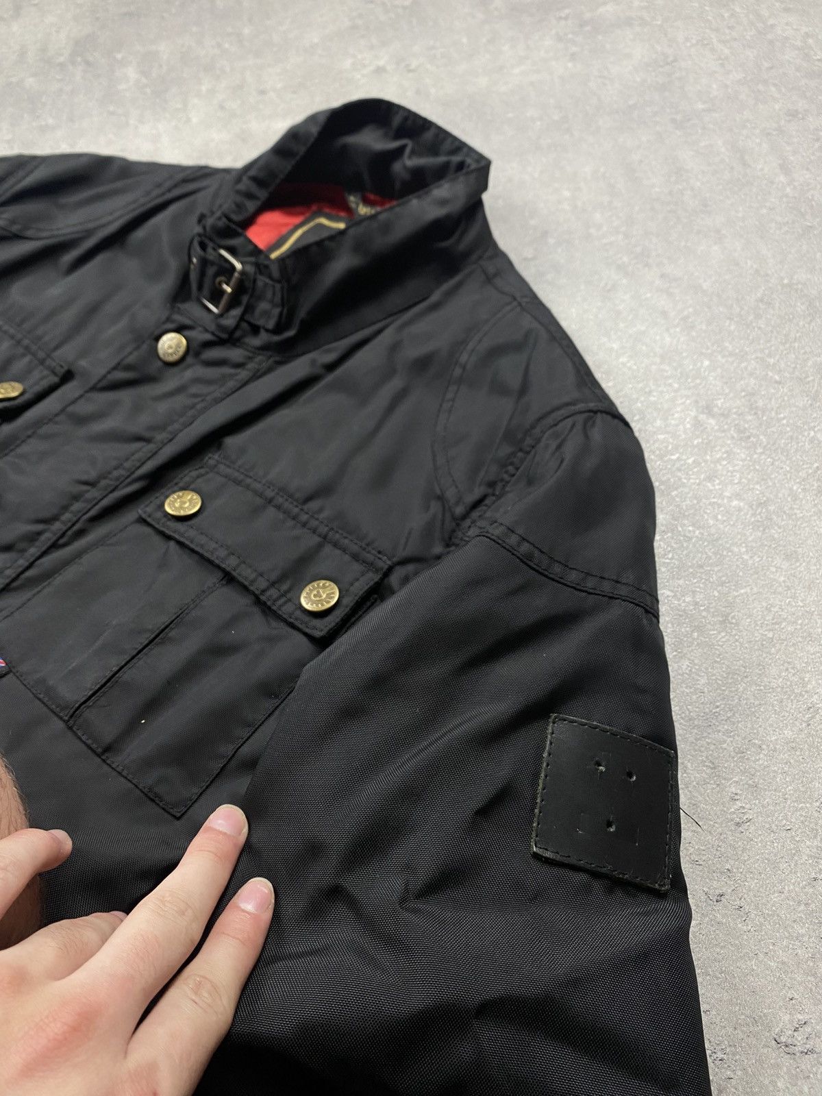 Belstaff × Designer × Vintage Bomber jacket Belstaff gold label 90’s limited edition Size US M / EU 48-50 / 2 - 7 Thumbnail