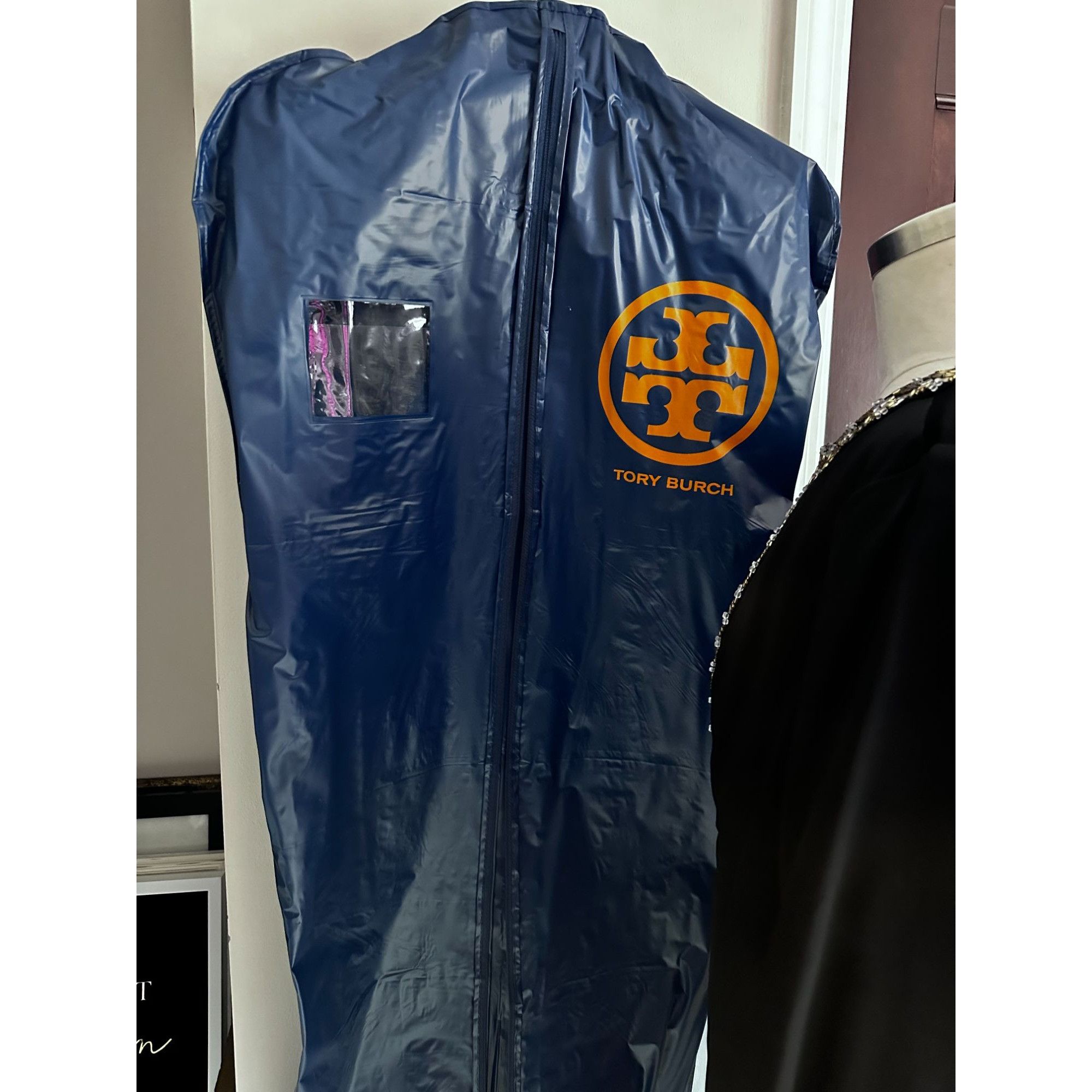 Tory Burch $650 TORY BURCH Barbara Black Beaded Satin Dress ELEGANT Co Size M / US 6-8 / IT 42-44 - 10 Thumbnail