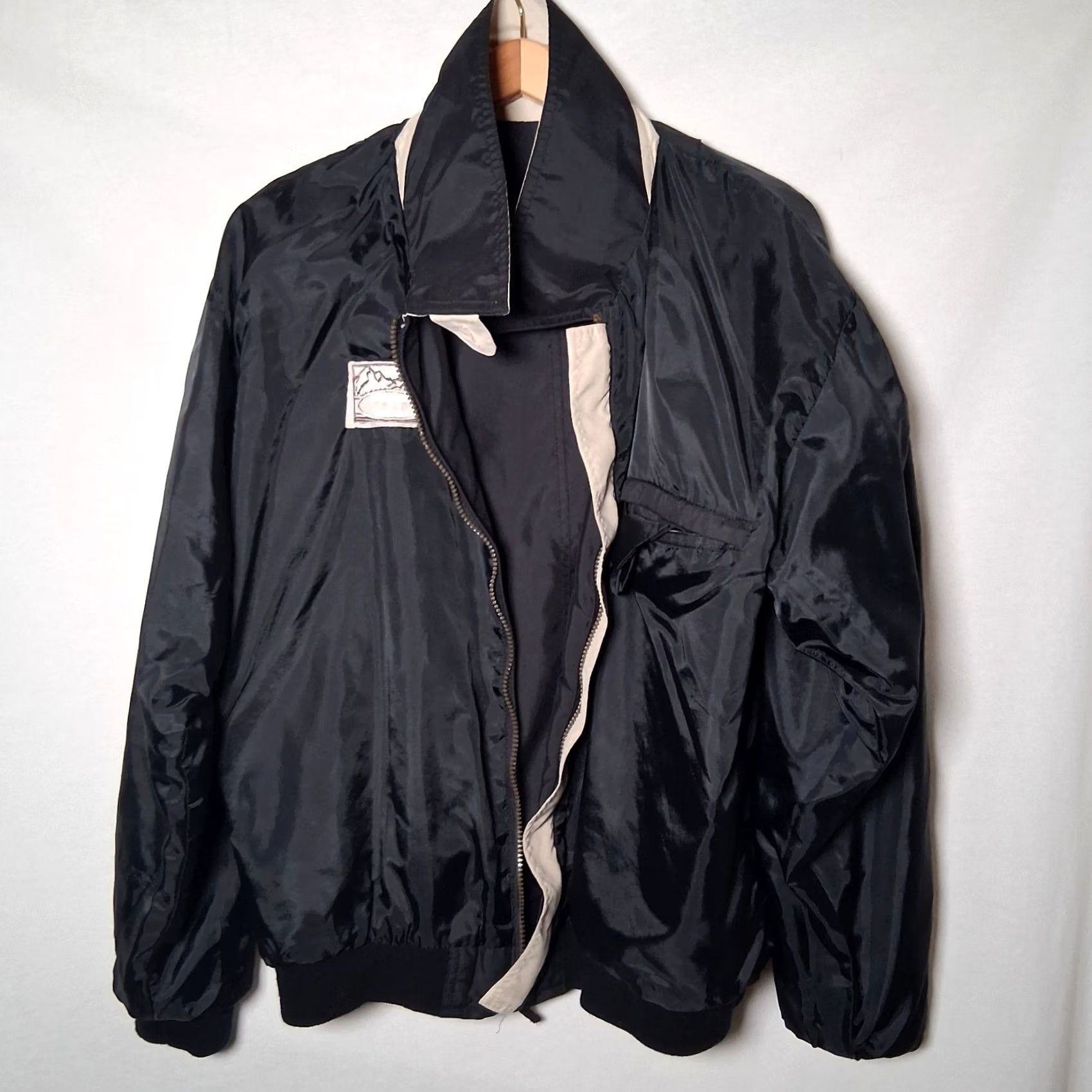 Vintage VINTAGE Fahrenheit Jacket Mens M Black Bomber Jacket West Virginia Snowshoe Mountain Resort Lightweight Softshell Size US M / EU 48-50 / 2 - 5 Thumbnail