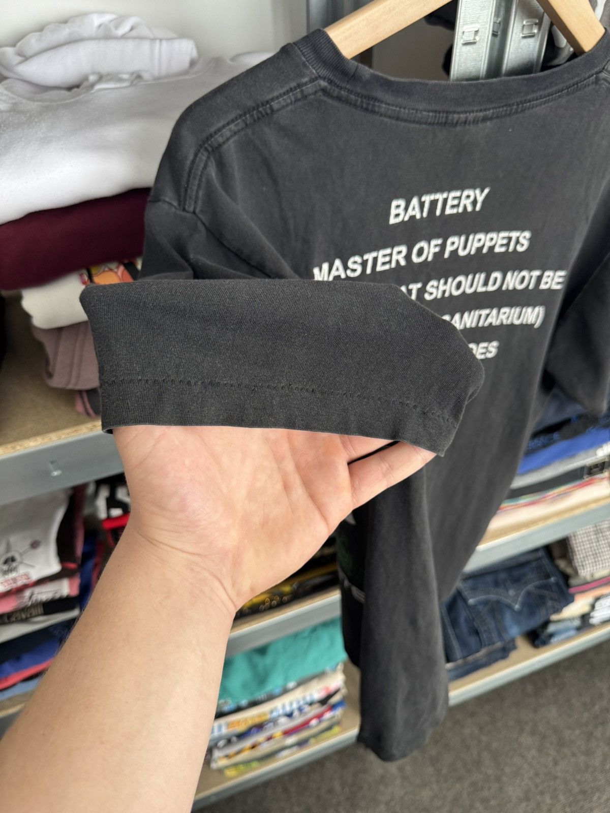 Metallica Vintage Metallica Master Of Puppets T-Shirt Single Stitch Size US L / EU 52-54 / 3 - 10 Thumbnail