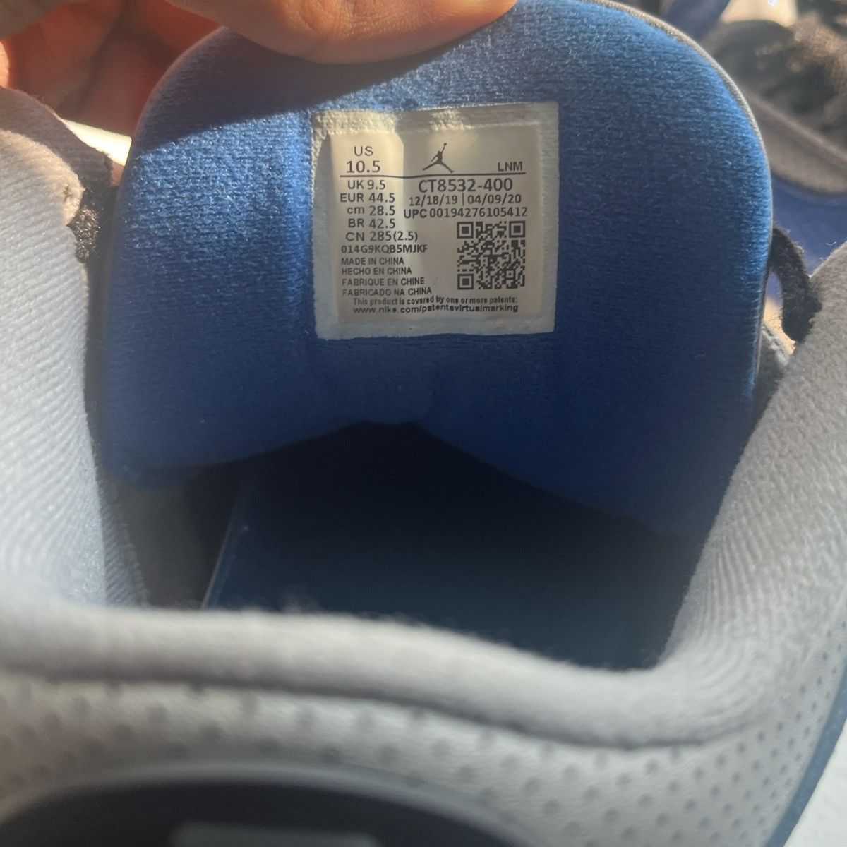 Jordan Brand × Nike Royal blue Jordan 3 Size US 10.5 / EU 43-44 - 8 Thumbnail