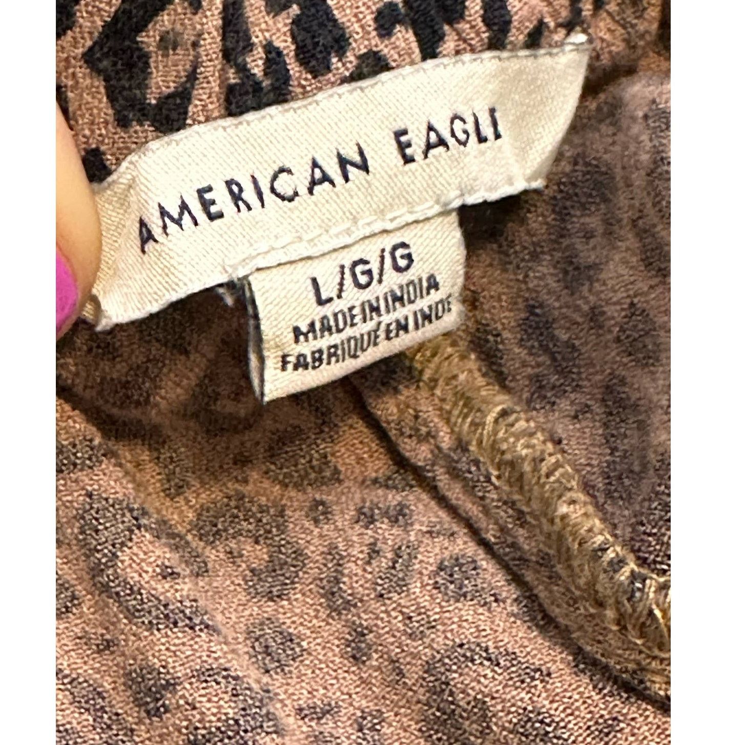 American Eagle Outfitters American Eagle animal print high rise shorts size Large Size 32" / US 10 / IT 46 - 3 Thumbnail