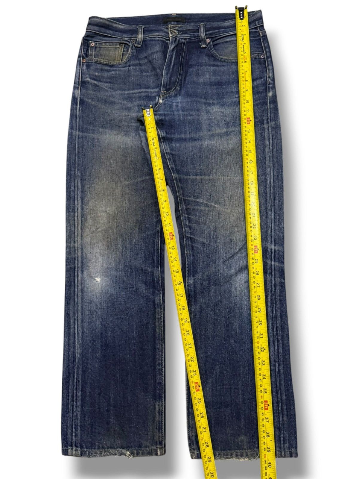 Uniqlo Vintage UNIQLO Kaihara Denim Japan | Regular Straight | W33 Size US 33 - 13 Thumbnail