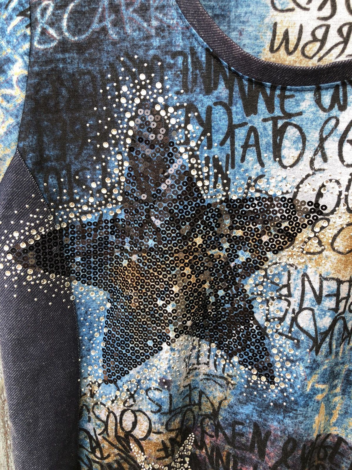 Japanese Brand Brodiaea Japanese Poem Party for She/Her with Denim Diamond Size M / US 6-8 / IT 42-44 - 12 Thumbnail