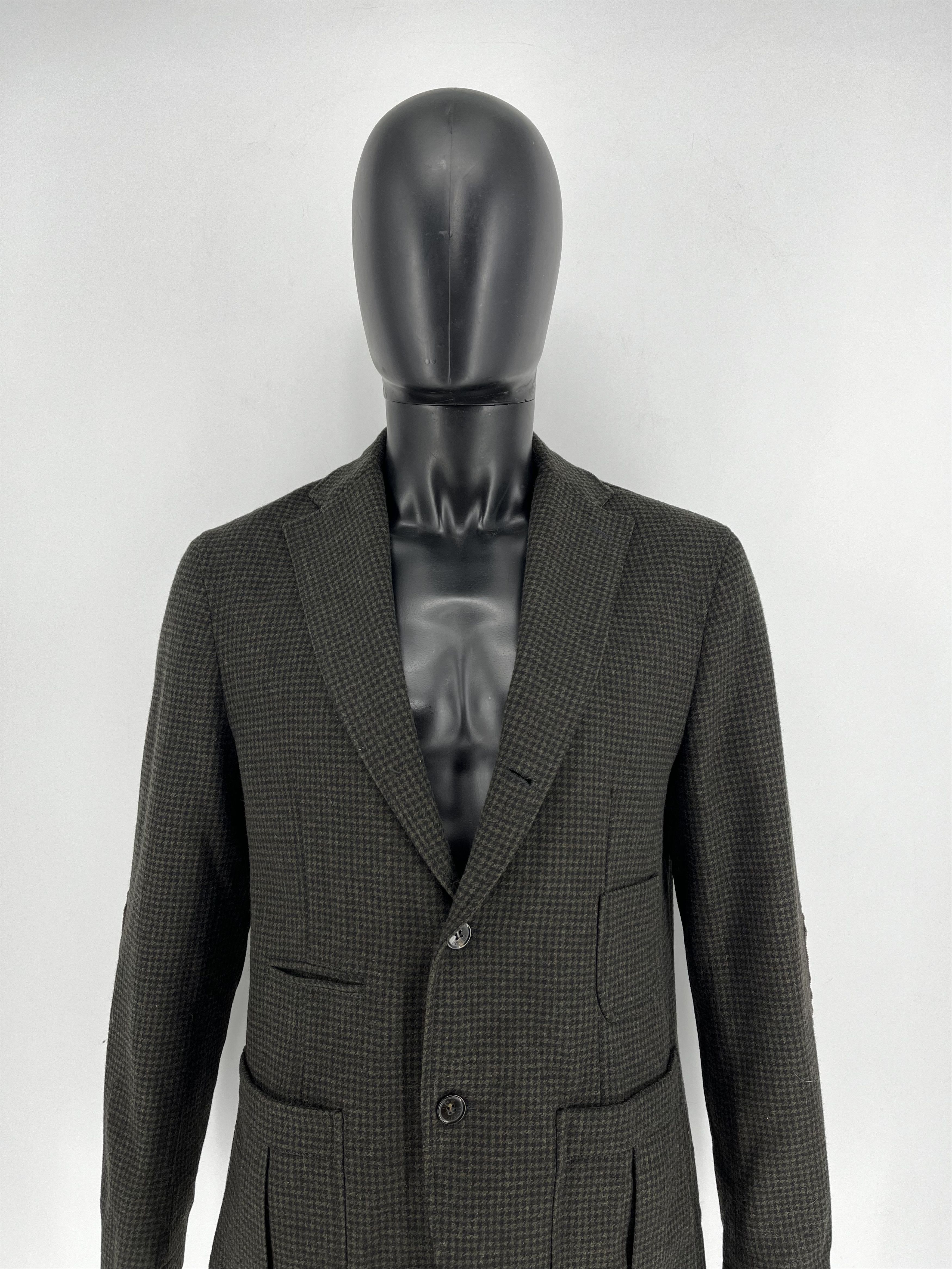 Cerruti 1881 × Seditionaries Nano Cerruti Checkered Plaid Blazer Wool Coats Jacket Size 50S - 1 Thumbnail