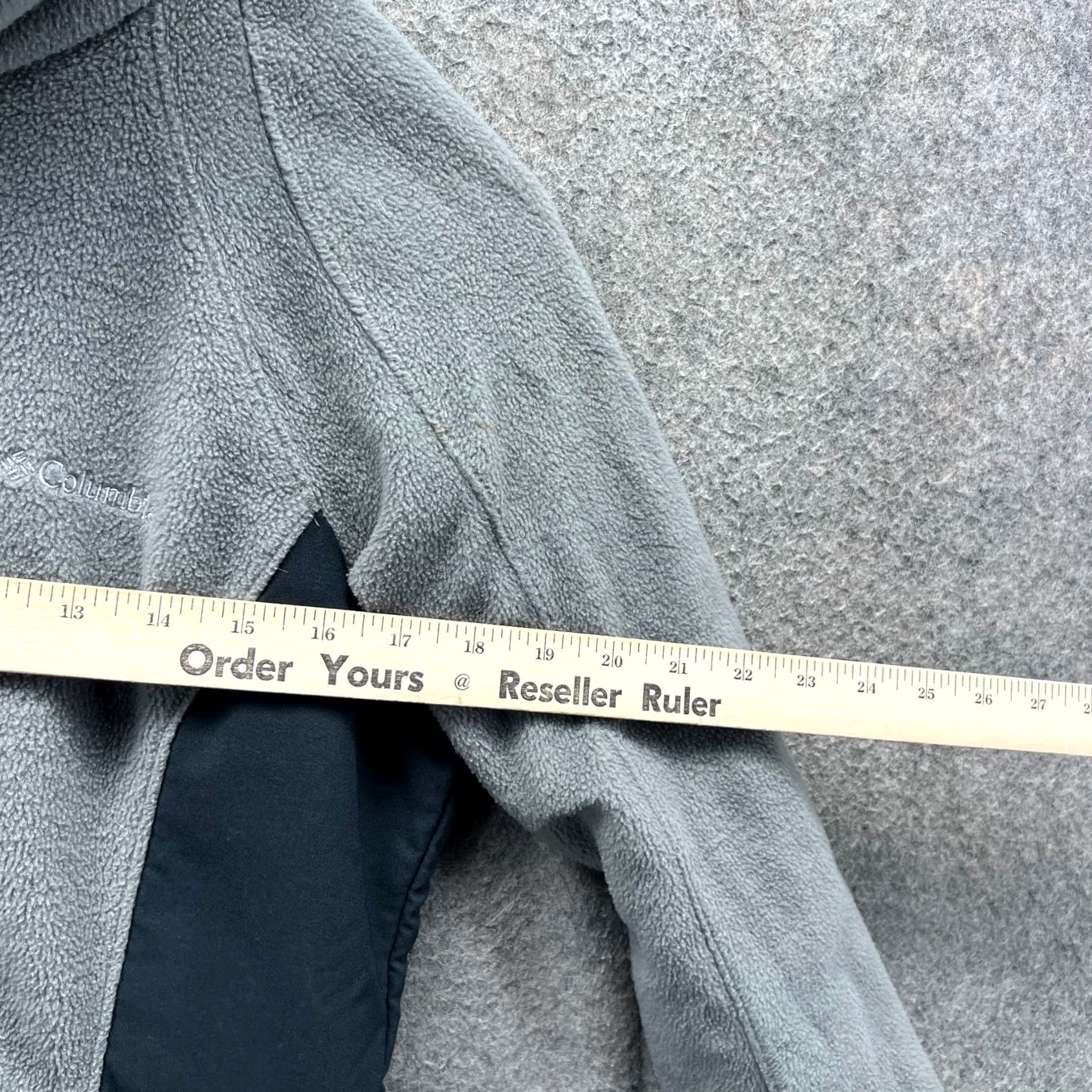 Vintage VINTAGE Columbia Jacket Womens Medium Gray Full Zip Fleece Softshell Benton Outdoors Size M / US 6-8 / IT 42-44 - 7 Thumbnail