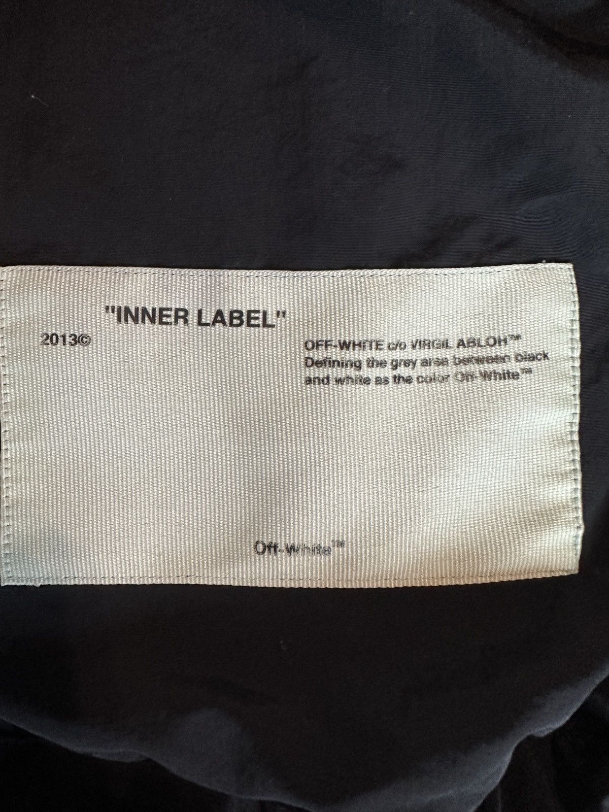 Off-White Off-White Impressionism Windbreaker Hooded Coat Men Black Size US L / EU 52-54 / 3 - 4 Thumbnail