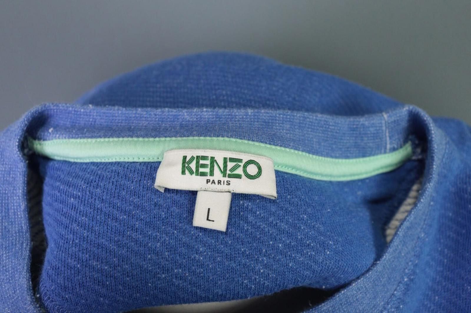 Kenzo Kenzo Paris Blue Animals Printed Sweater Sweatshirt Size L Size L / US 10 / IT 46 - 12 Thumbnail