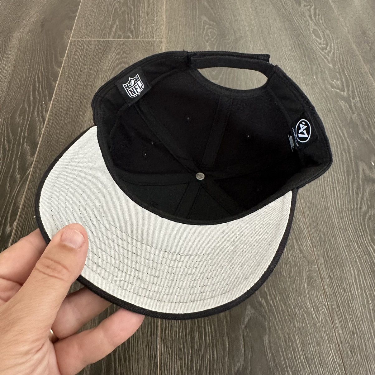 47 New Orleans Saints '47 Black MVP Adjustable Hat Size ONE SIZE - 6 Thumbnail