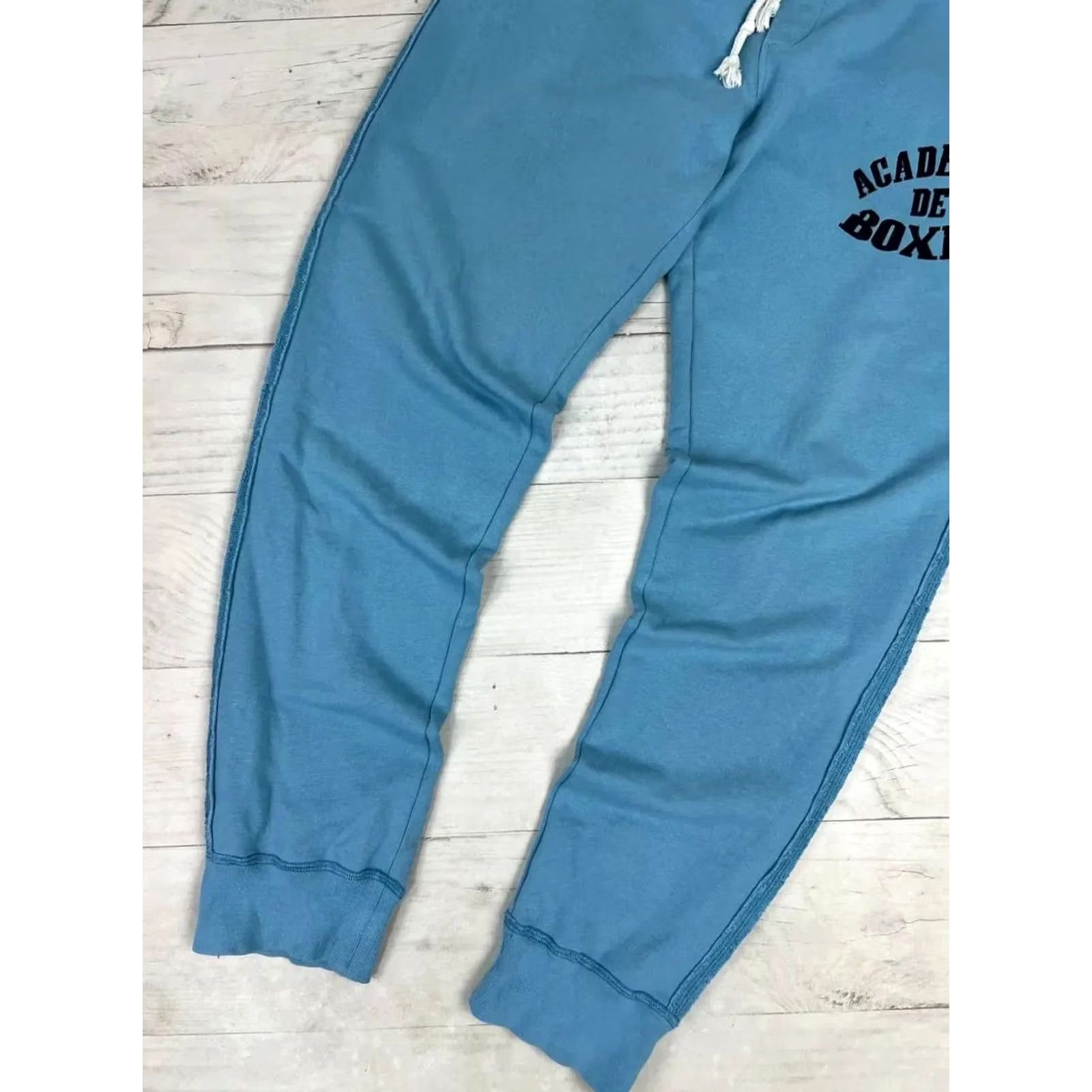 Dolce & Gabbana VINTAGE Dolce&Gabbana Academia De Boxeo Sweatpants Men M Blue Sweatpants Mens Size M Blue Dolce&Gabbana Running & Jogging 90s Logo Size US 31 - 3 Thumbnail