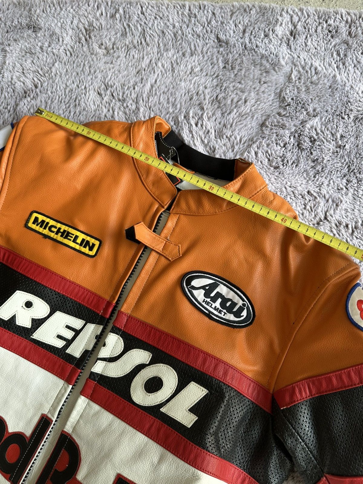 Red Bull Red Bull Honda Leather Jacket size 52 with tags Size US L / EU 52-54 / 3 - 23 Thumbnail