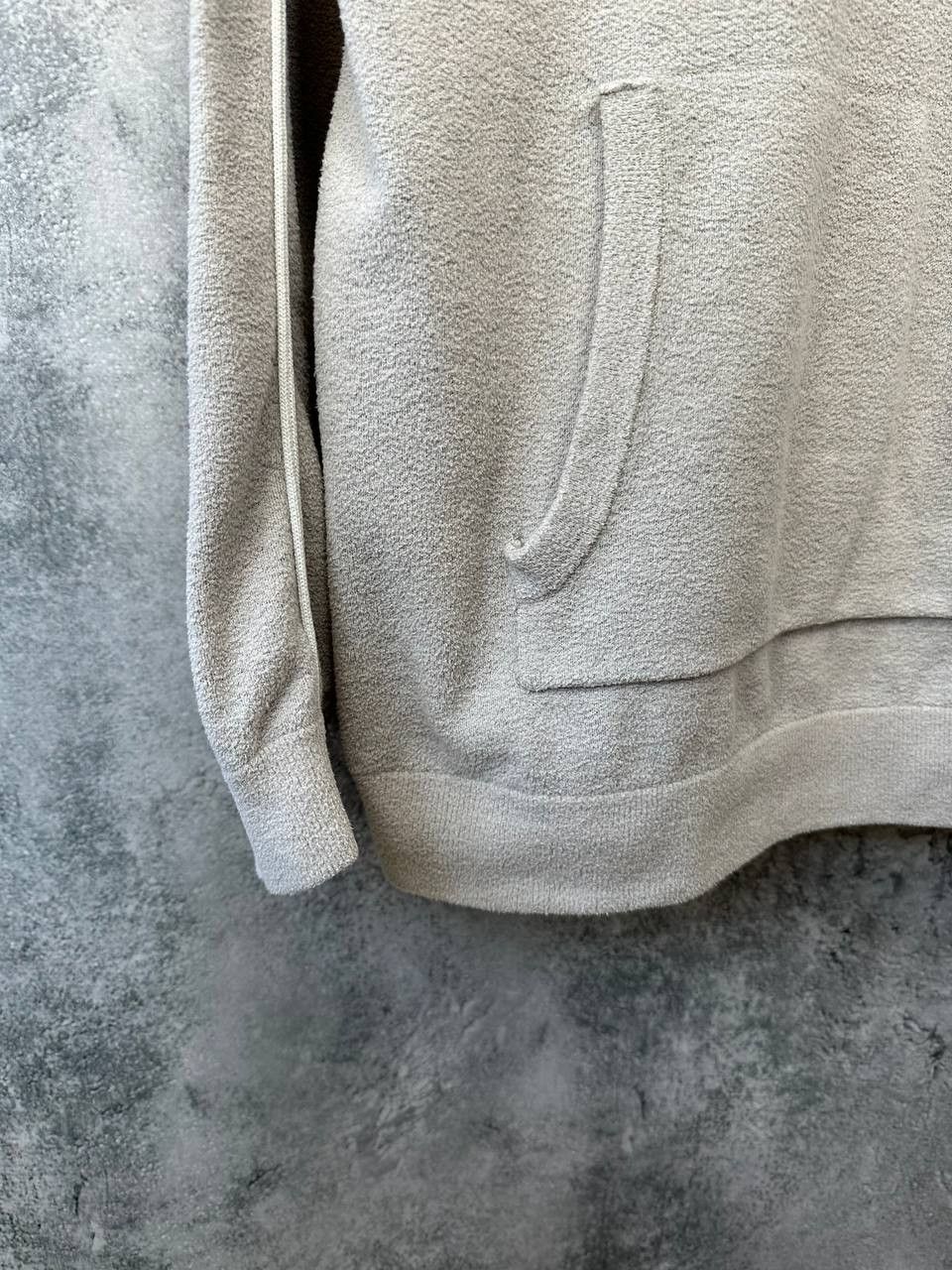 Reiss REISS Mercury Towelling Hoodie Gray With Pocket Size US XL / EU 56 / 4 - 7 Thumbnail