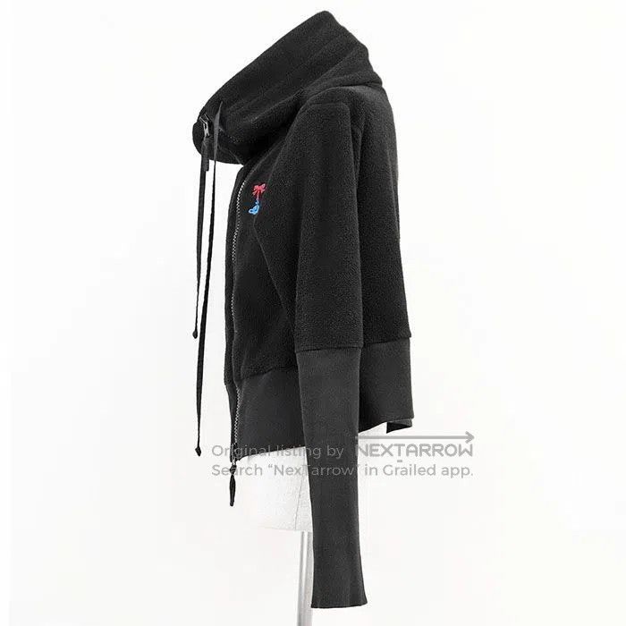 Vivienne Westwood Vivienne Westwood Vintage Black Gray Fleece Saturn Logo Cu Size M / US 6-8 / IT 42-44 - 3 Thumbnail