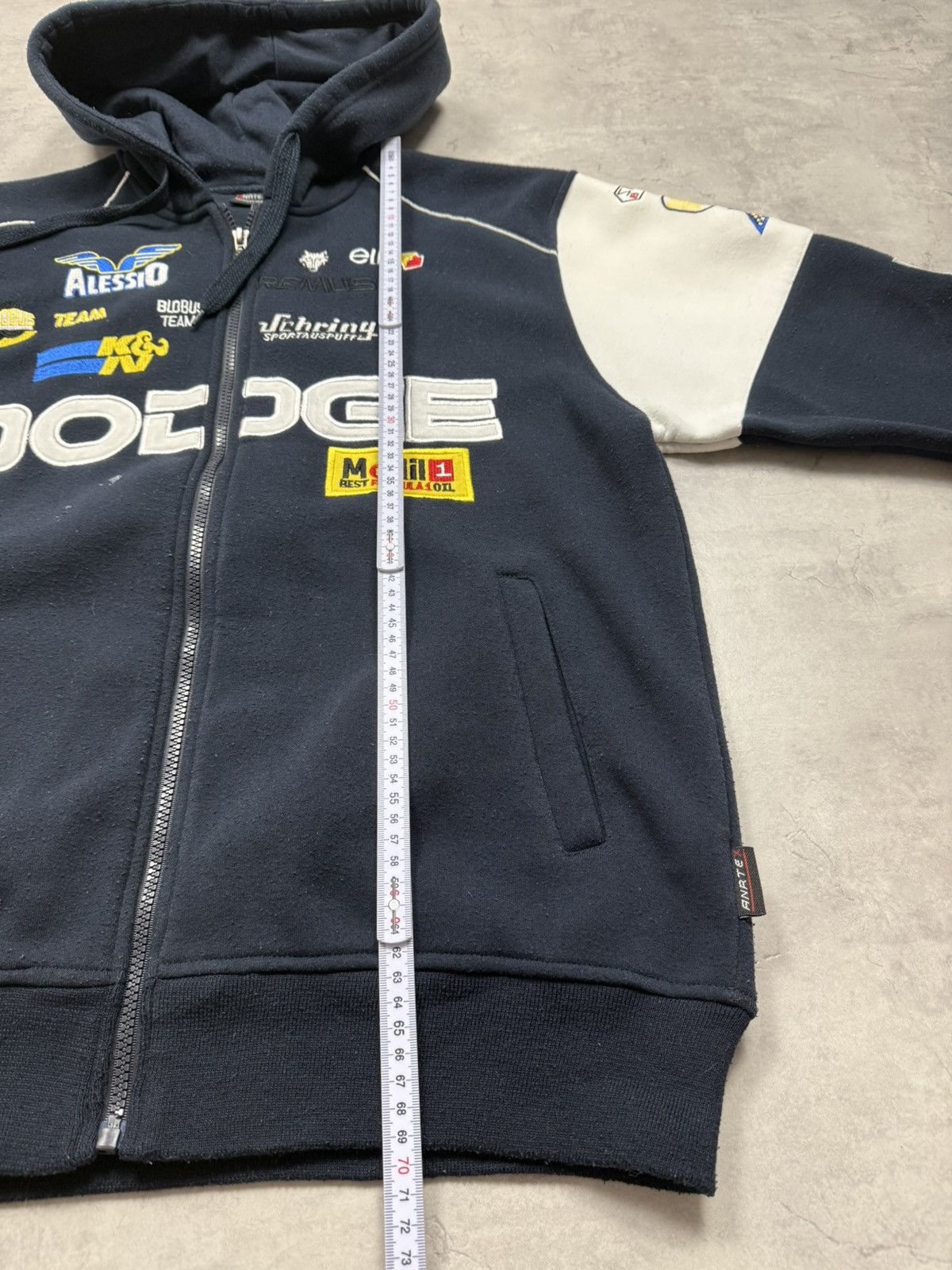 Vintage Dodge Vintage Racing Zip Hoodie Size US XL / EU 56 / 4 - 9 Thumbnail