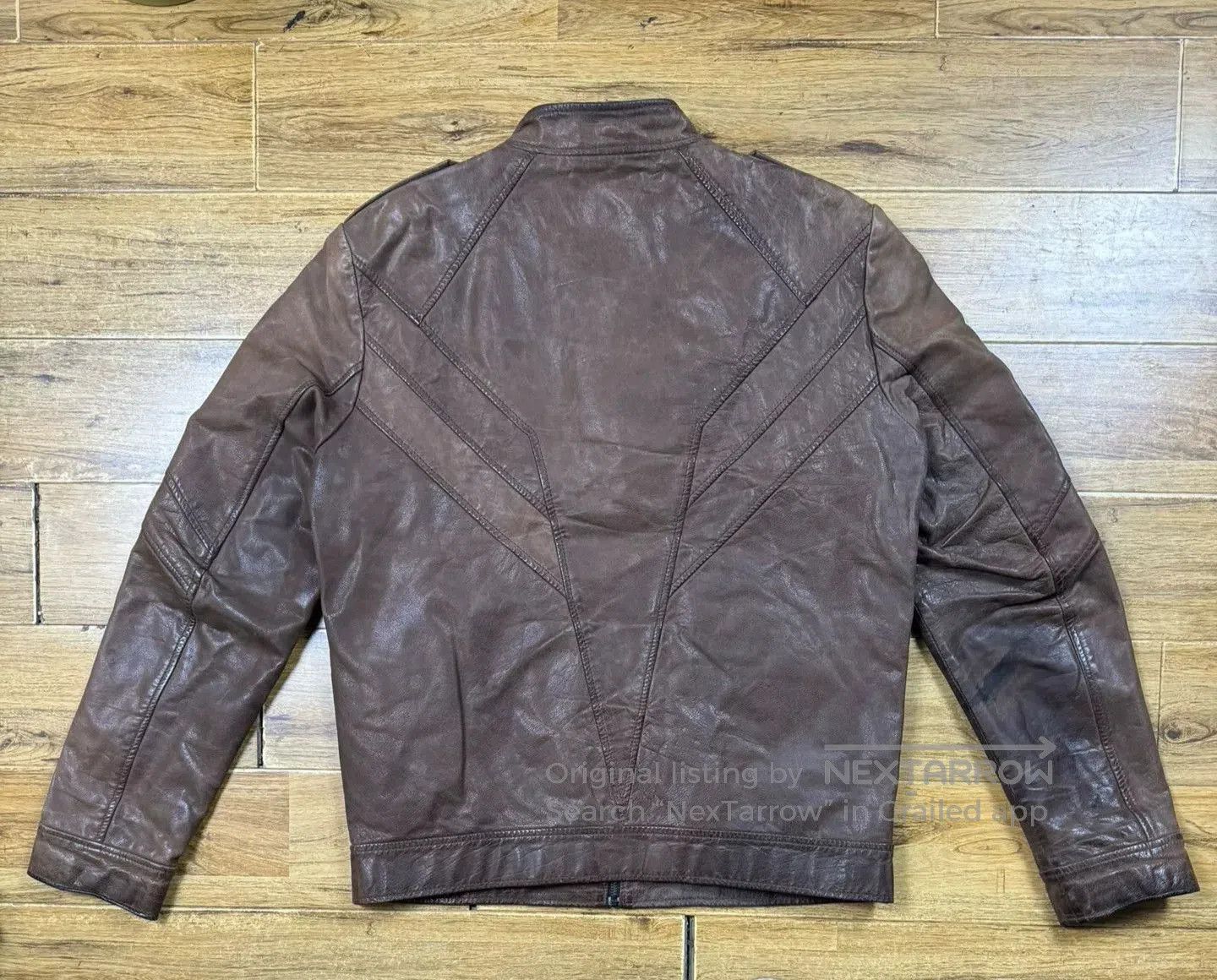 Hugo Boss HUGO BOSS Leather Jacket for Men. Size US M / EU 48-50 / 2 - 2 Thumbnail