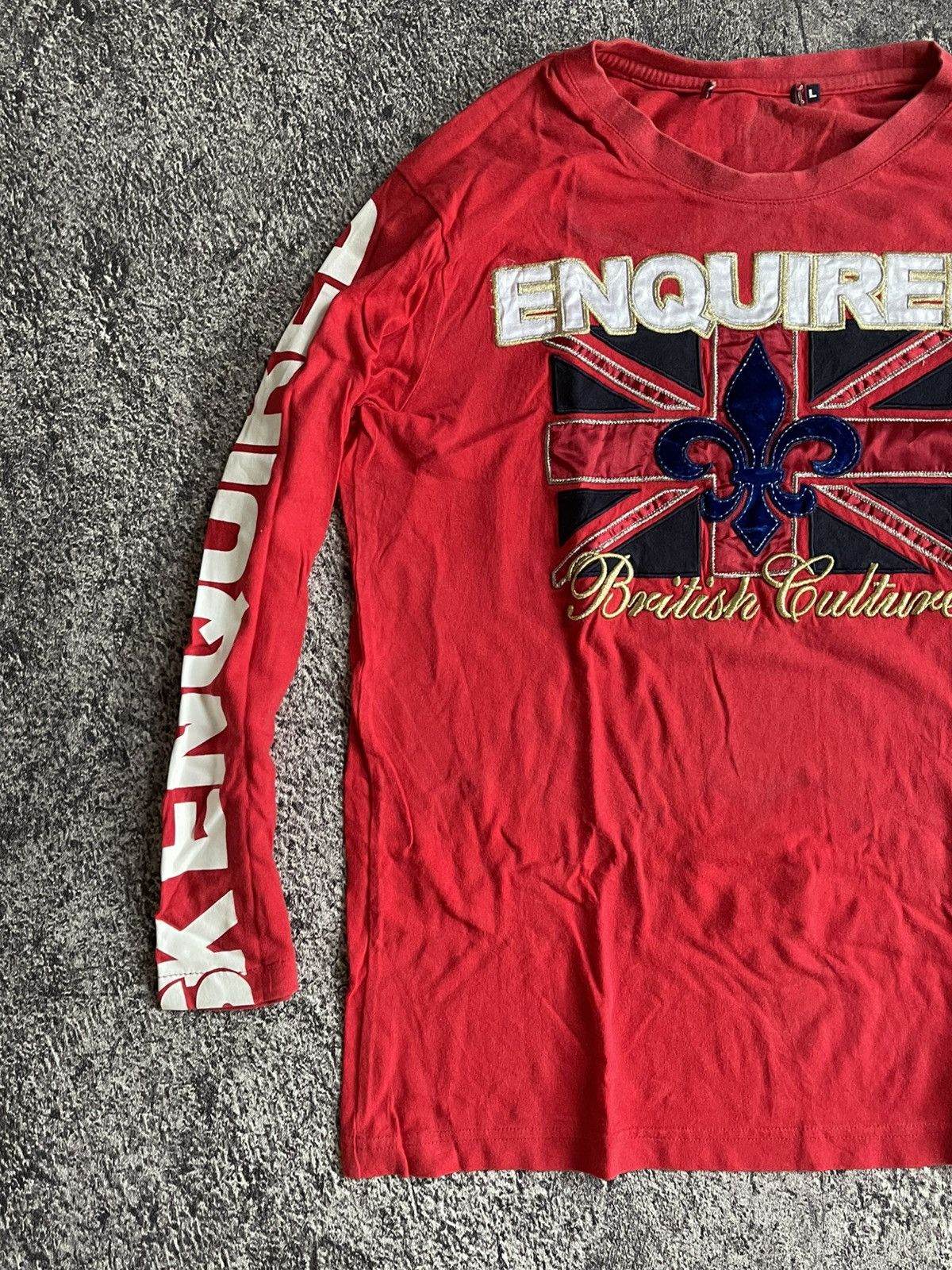 Japanese Brand Y2k Ask Enquired ifsixwasnine long sleeve Size US L / EU 52-54 / 3 - 2 Thumbnail