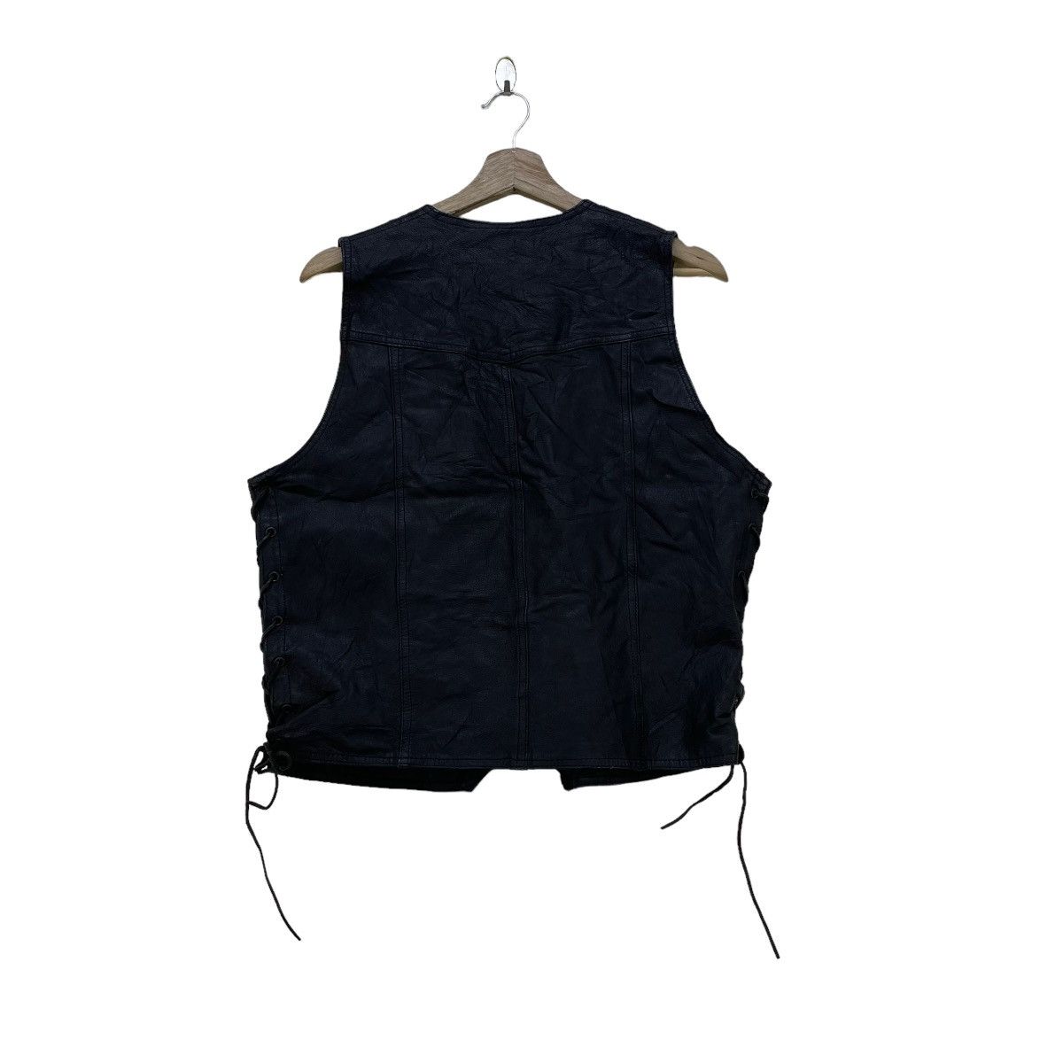 Hein Gericke Vintage Leather Vest Jacket Size US M / EU 48-50 / 2 - 2 Thumbnail