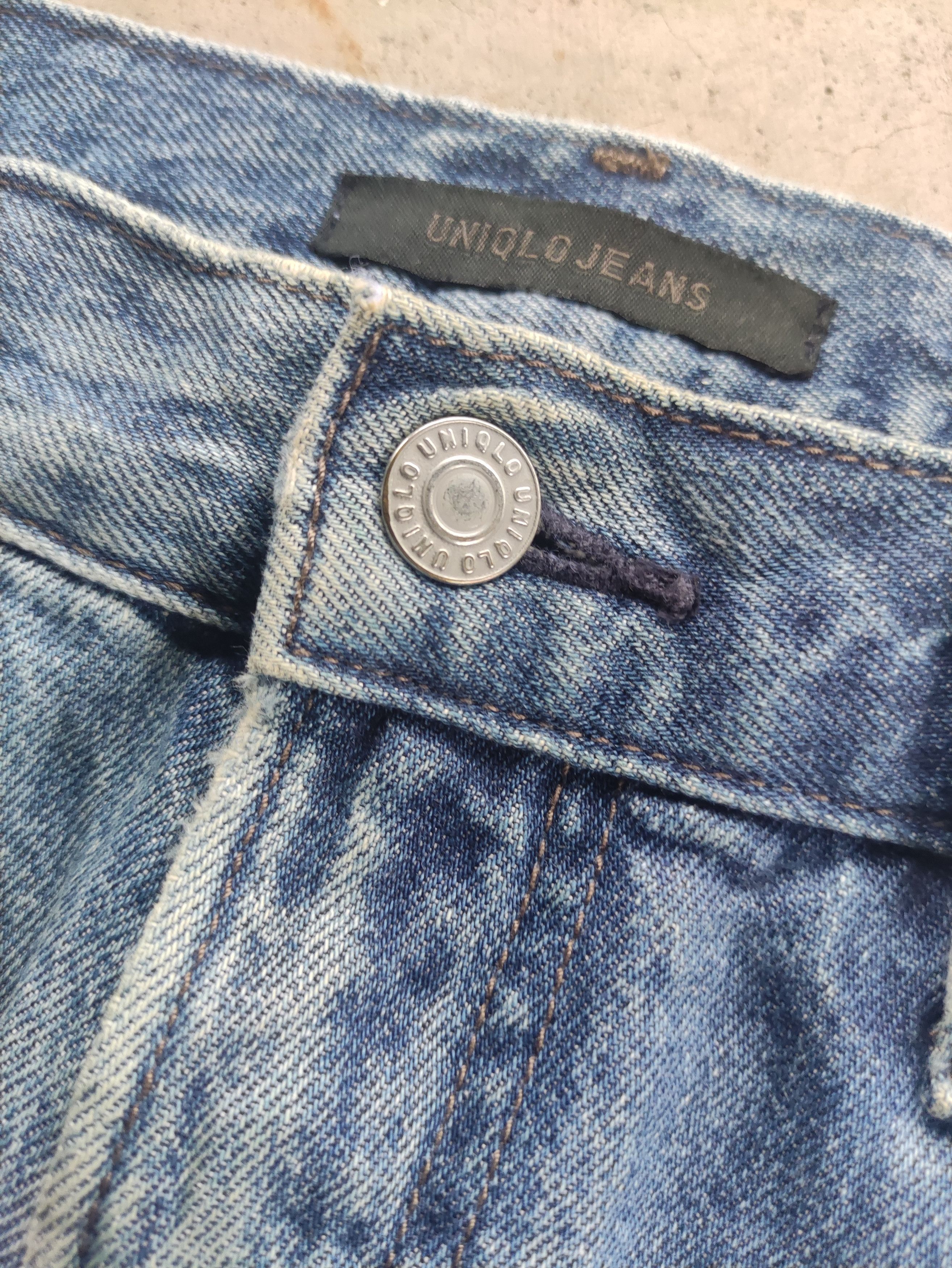 Japanese Brand Vintage Japanese Buggy Denim Distressed Faded Pants W34 Size US 34 / EU 50 - 5 Thumbnail