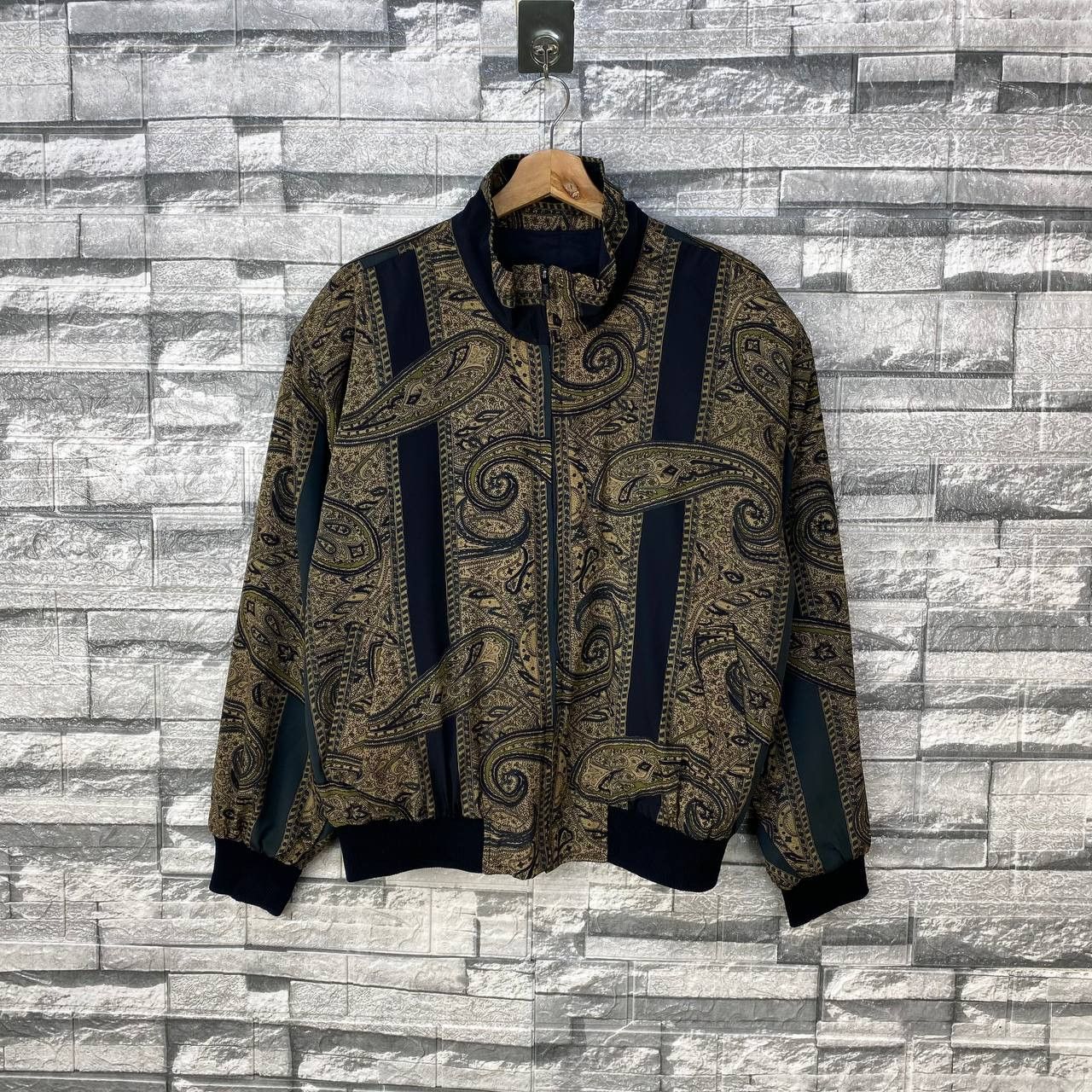 Japanese Brand × Vintage VINTAGE JAPAN PAISLEY JACKET like HERMES Size US L / EU 52-54 / 3 - 1 Thumbnail