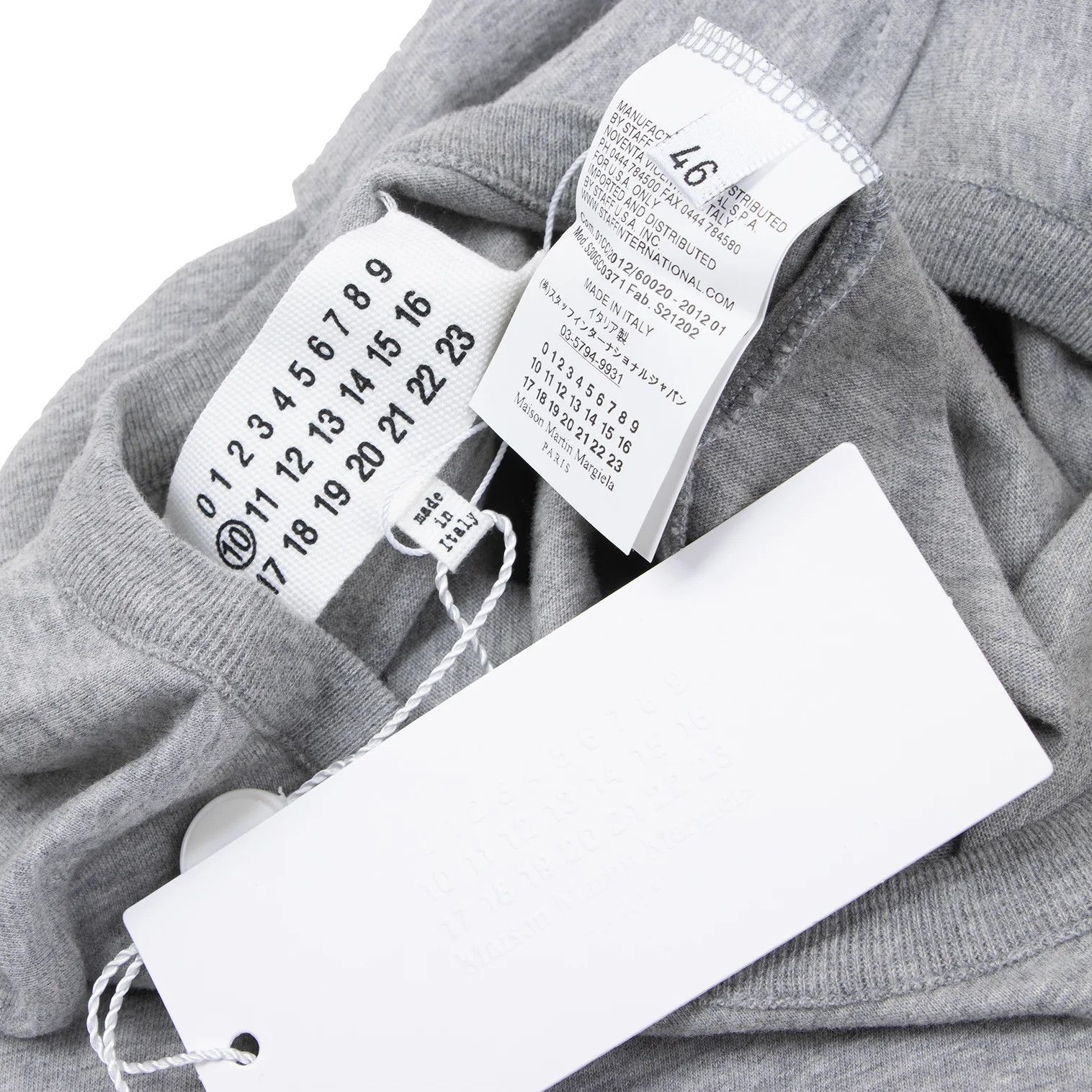 Maison Margiela Maison Martin Margiela Point Design T-Shirt Gray 46 Size US S / EU 44-46 / 1 - 12 Thumbnail