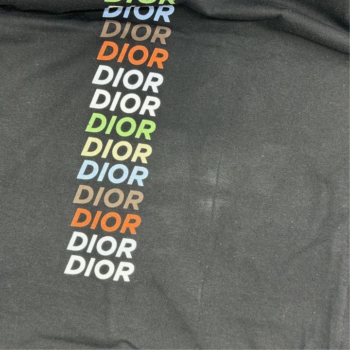 Dior Dior Dior SS24 Logo Print Crew Neck T-shirt 0079-2507 Size US M / EU 48-50 / 2 - 7 Thumbnail