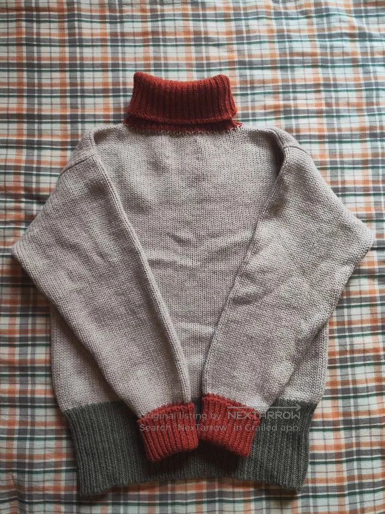 Nigel Cabourn Nigel Cabourn Colorblock Turtleneck Sweater. Size US M / EU 48-50 / 2 - 1 Thumbnail