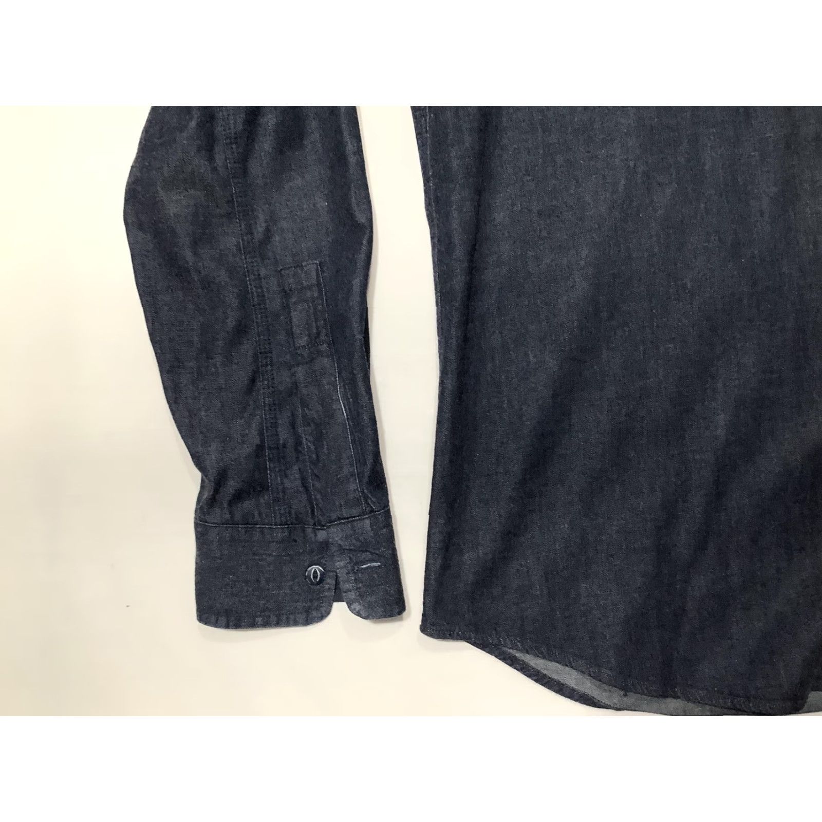 Flint And Tinder Flint and Tinder Shirt Mens 2XL Blue Denim Western Long Sleeve Workwear USA Size US XXL / EU 58 / 5 - 3 Thumbnail