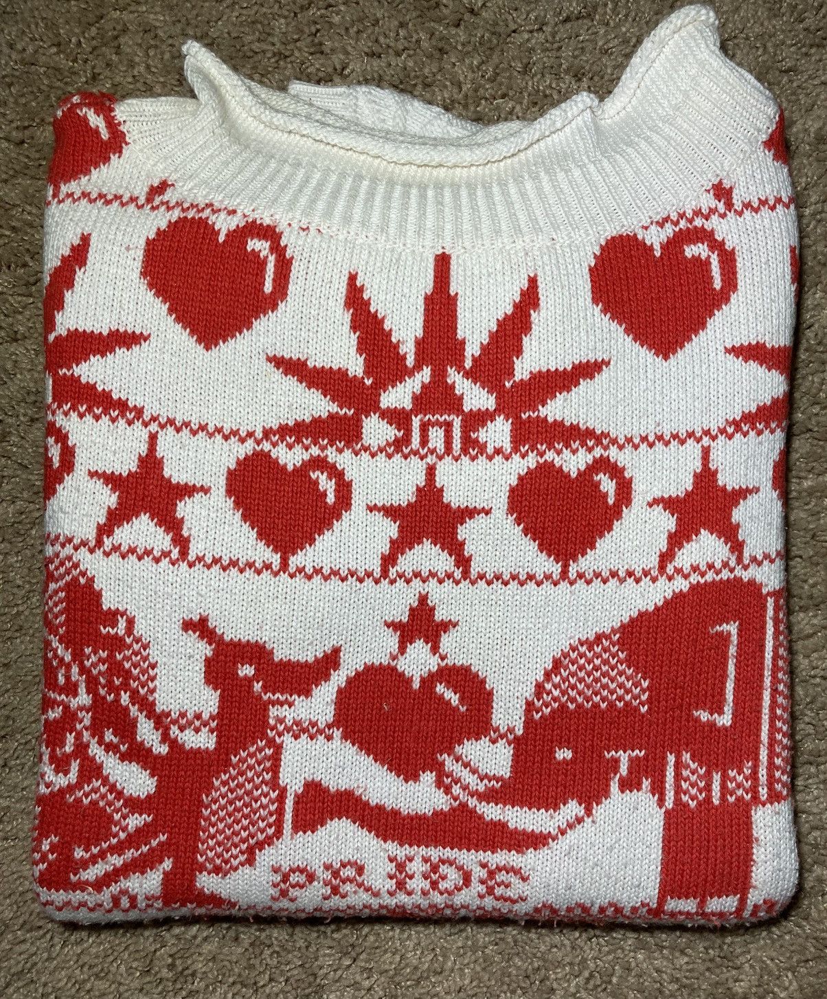 W&LT × Walter Van Beirendonck SS94 W&LT Twinkle Little Star Knit Sweater Pride 90s 1994 Size US M / EU 48-50 / 2 - 1 Thumbnail