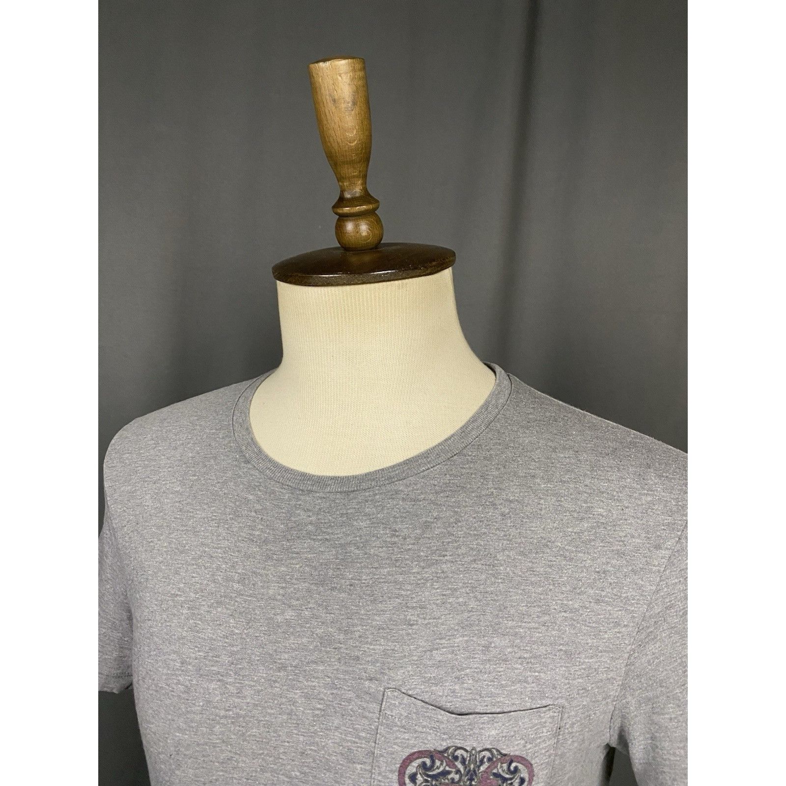 Gucci Gucci Auth Vintage Big Logo Men's Gray T-Shirt Size S Size US S / EU 44-46 / 1 - 4 Thumbnail
