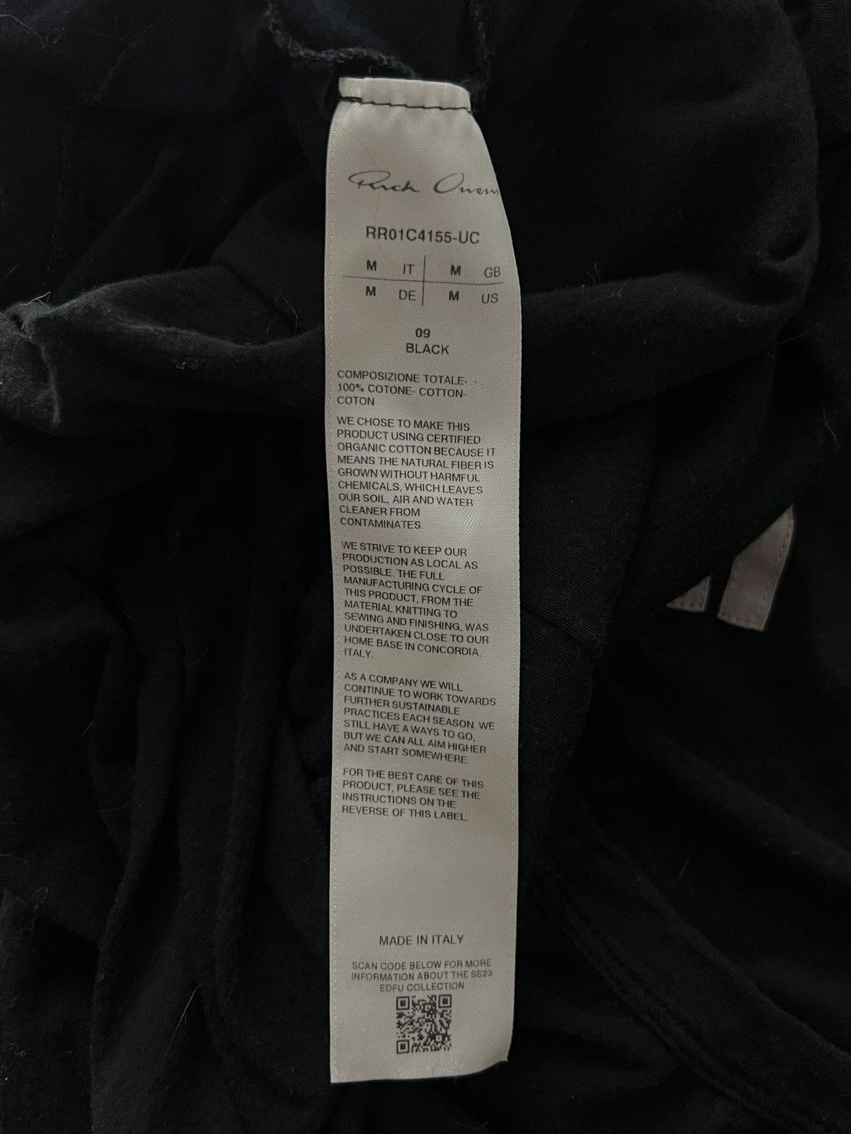 Rick Owens S/S 23 EDFU - Tank Top (UC) Size US M / EU 48-50 / 2 - 4 Thumbnail
