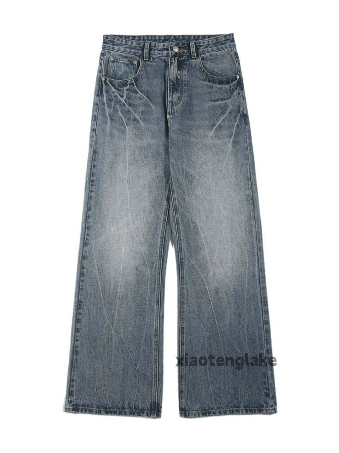 Jean × Vintage washed faded cleanfit yuppie bootcut grunge jeans Size US 32 / EU 48 - 5 Thumbnail