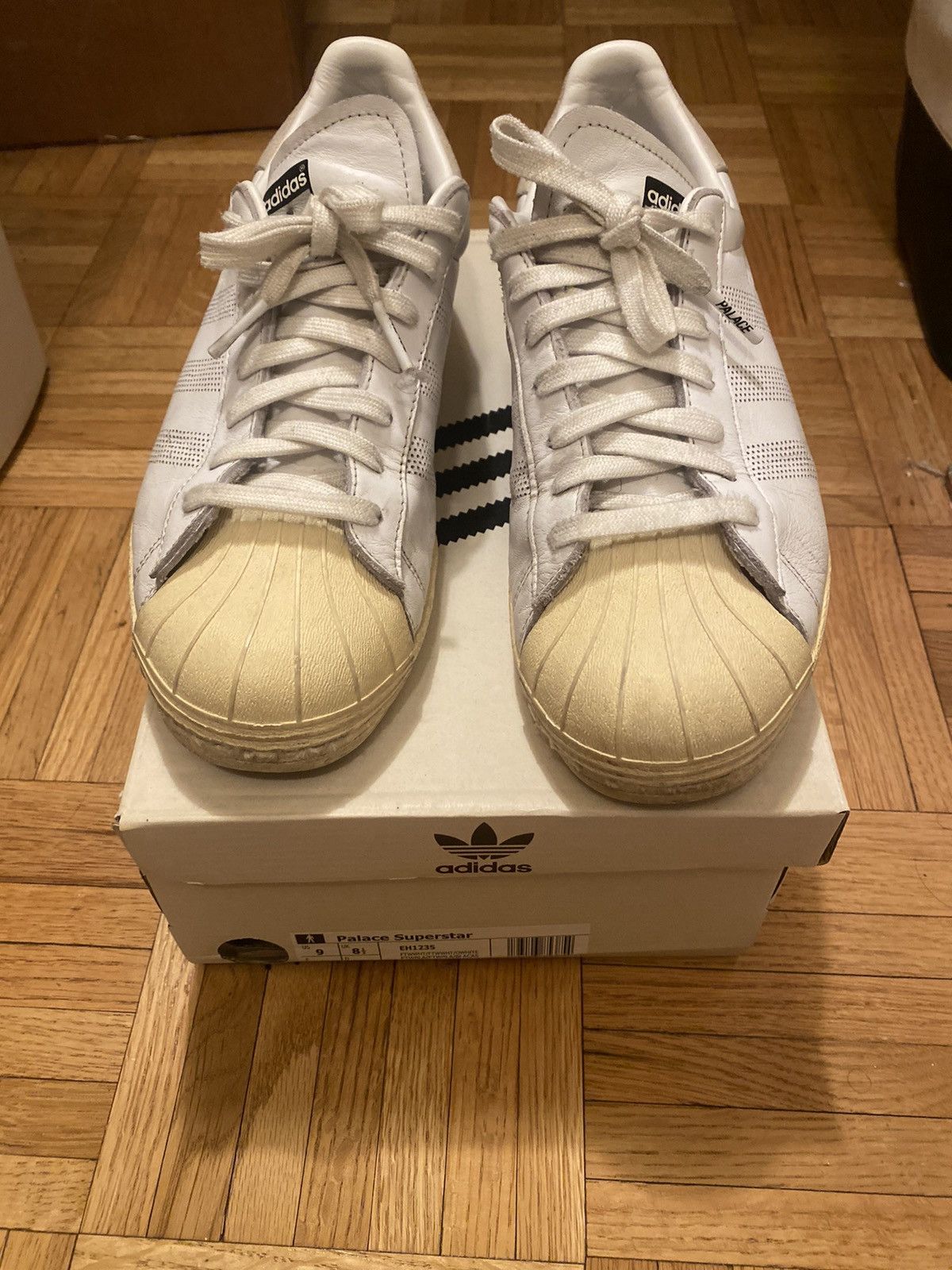 Adidas × Palace Adidas Palace Superstars SS19 Size US 9 / EU 42 - 4 Thumbnail