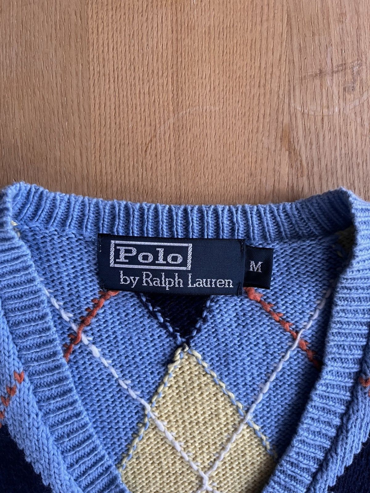 Polo Ralph Lauren Ralph Lauren - 90s Argyle Cashmere Vest Size US M / EU 48-50 / 2 - 3 Thumbnail