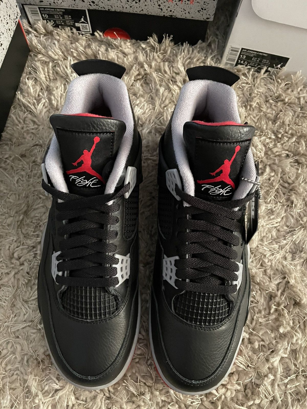 Jordan Brand Jordan 4 Bred Reimagined Size US 9 / EU 42 - 5 Thumbnail